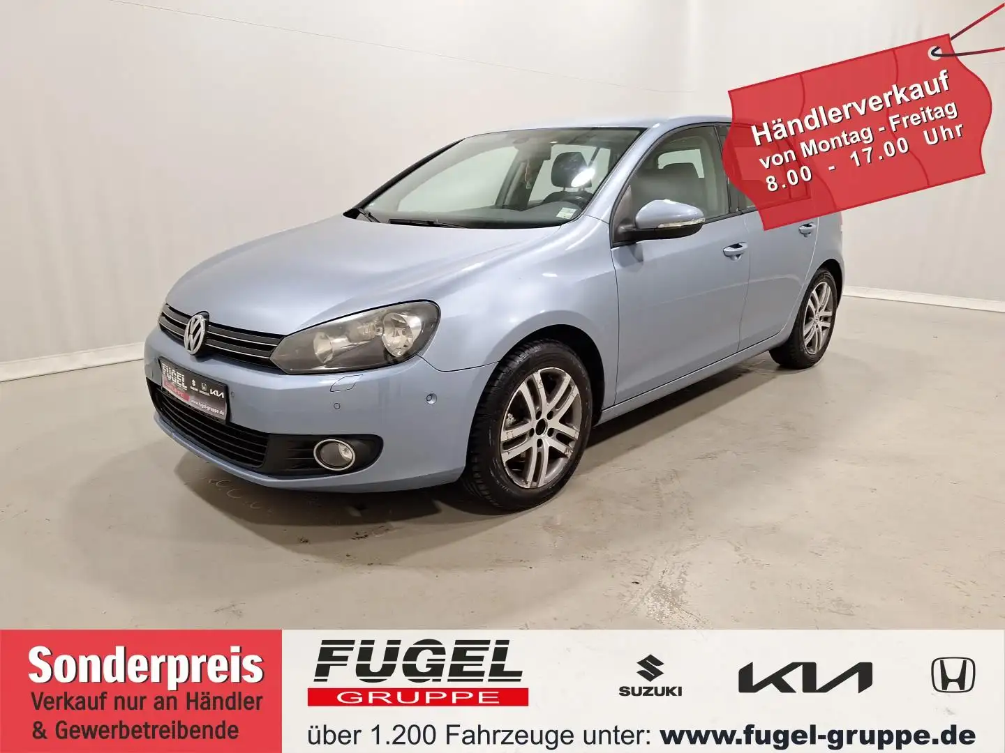 Volkswagen Golf 1.4 TSI Comfortline SHZ|Klimaaut.|1. H.|HU 02/27 Bleu - 1