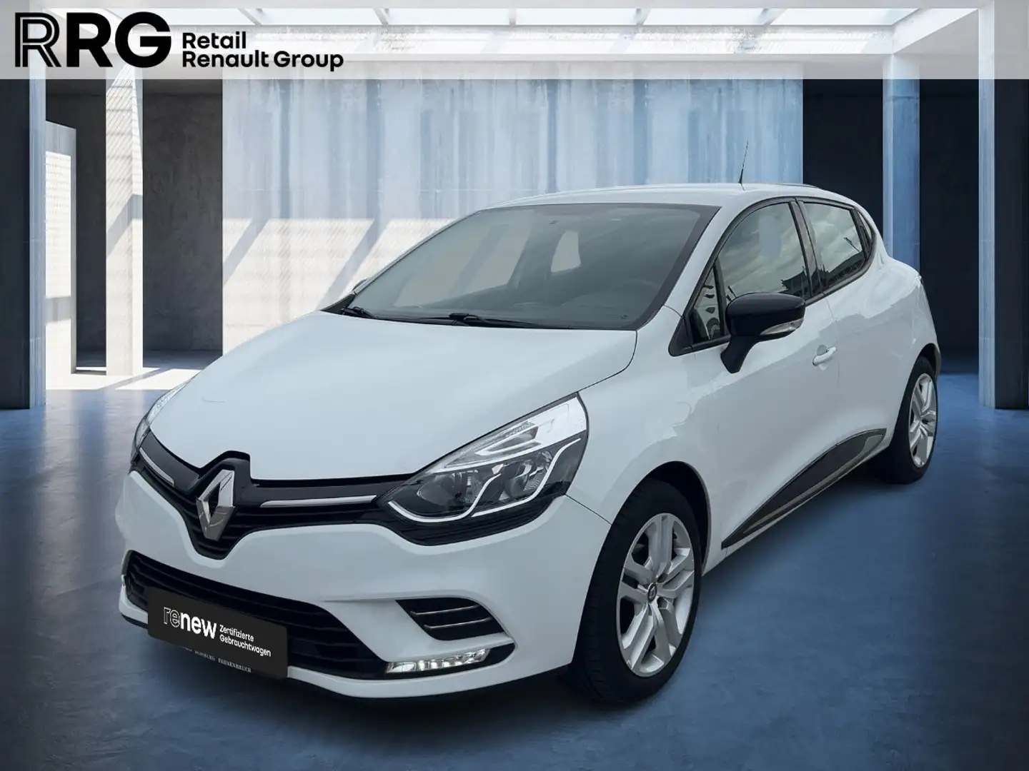 Renault Clio IV TCe 75 Limited ENERGY KLIMA LED Weiß - 1