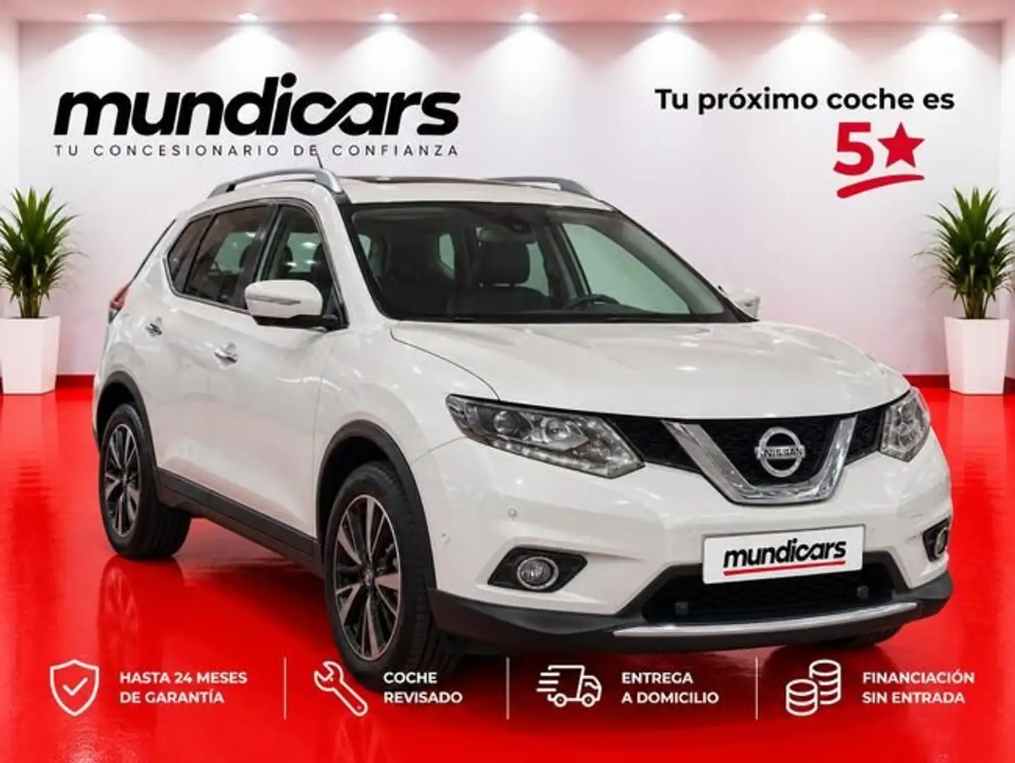 Nissan X-Trail 1.6 dCi N-Connecta 4x2 XTronic Blanco - 1