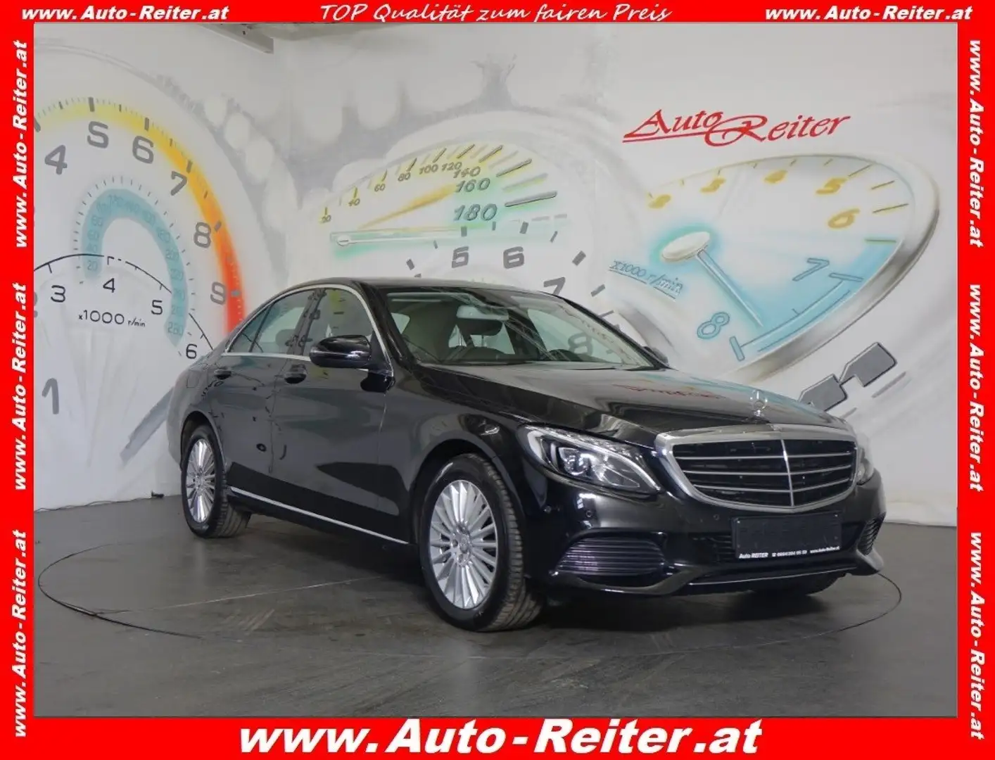 Mercedes-Benz C 200 d Exklusive *LED, NAVI, AHK* Schwarz - 1