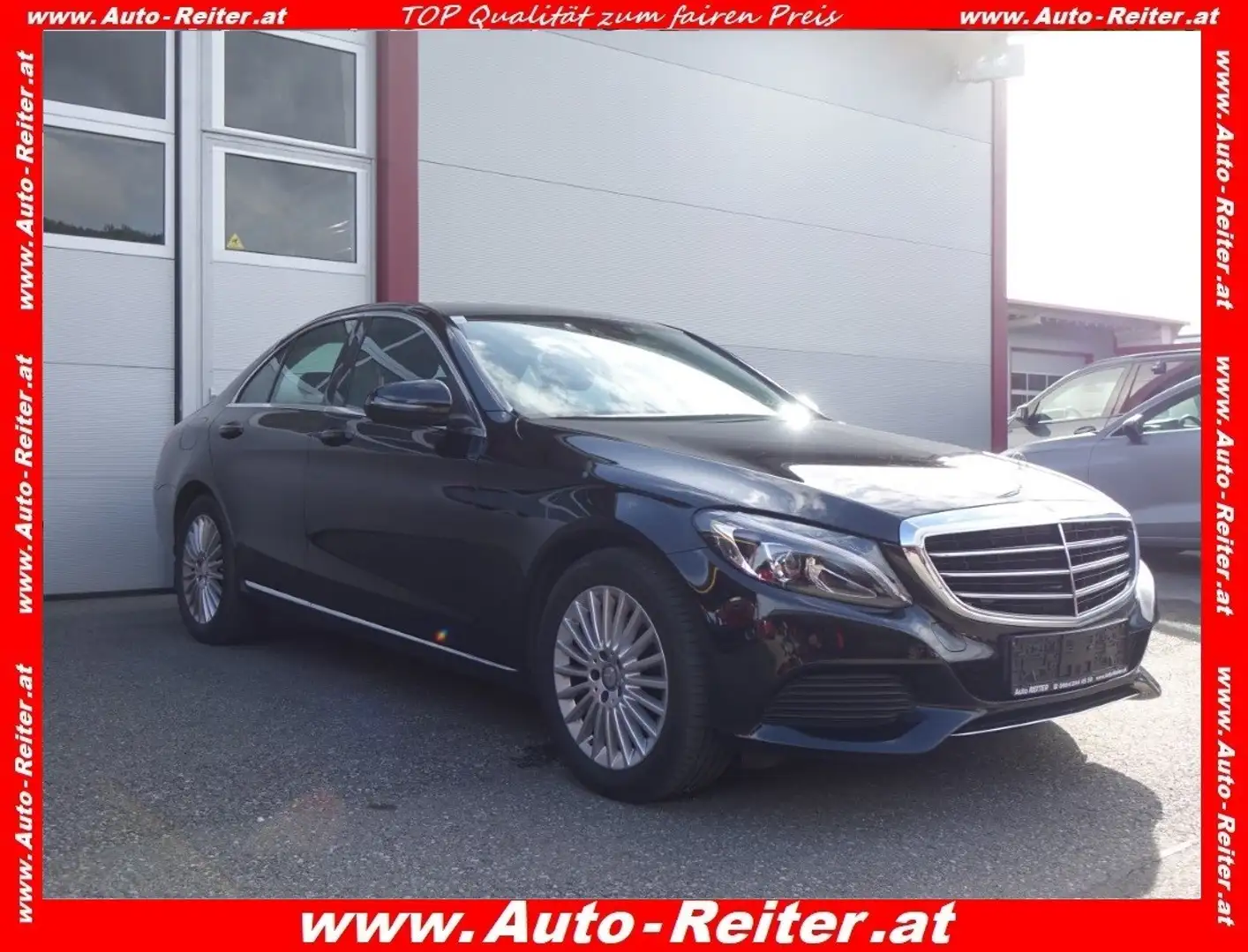 Mercedes-Benz C 200 d Exklusive *LED, NAVI, AHK* Schwarz - 1