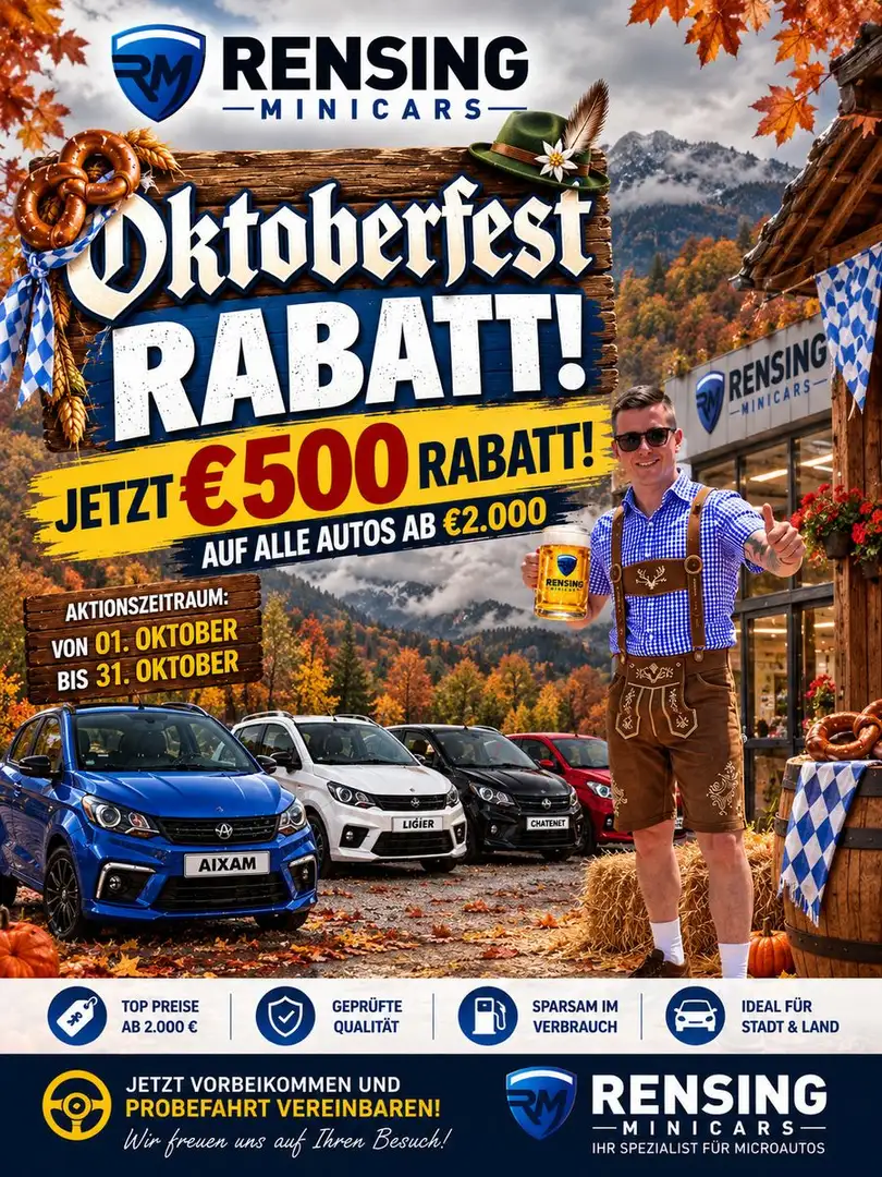 Microcar Sonstige Tag der Deutschen Einheit wir haben geöffnet! - 2
