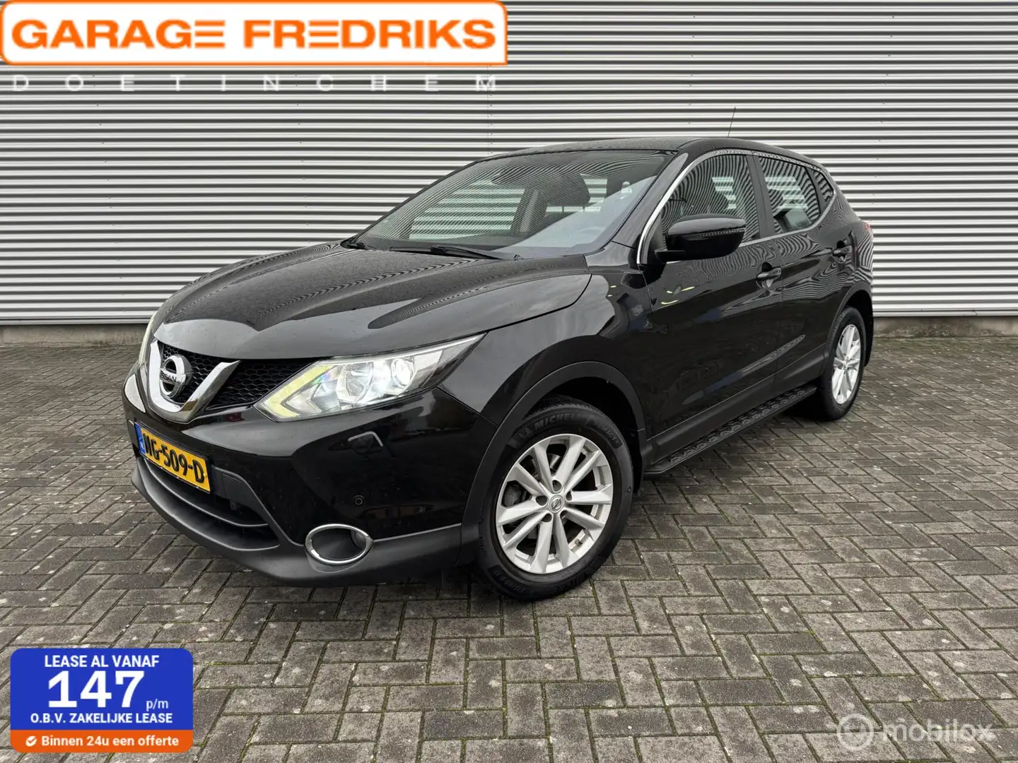Nissan Qashqai 1.2 Acenta | Xenon | Navigatie | Stoelverwarming | Negro - 1