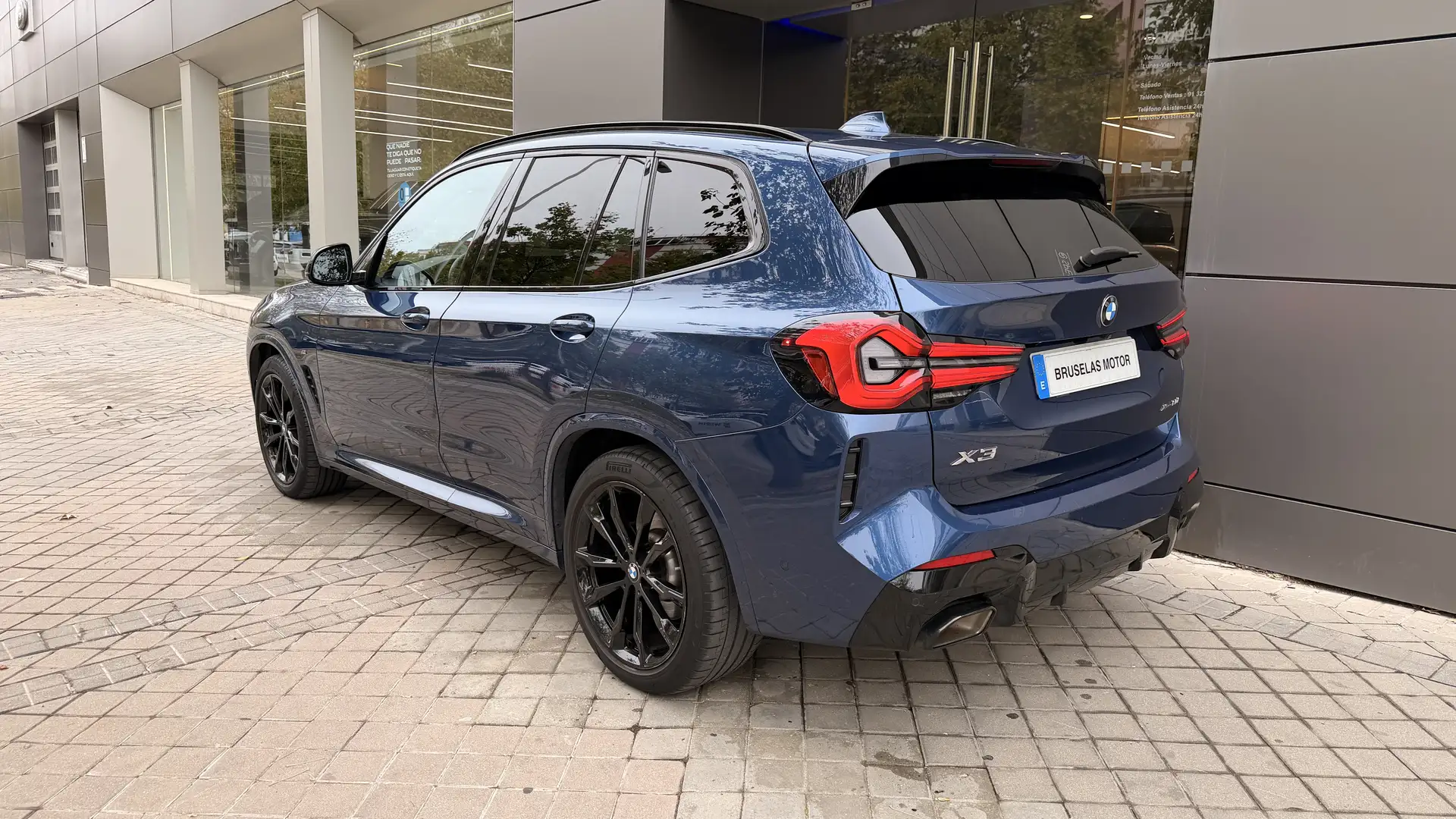 BMW X3 xDrive 20iA xLine M Sport Azul - 2