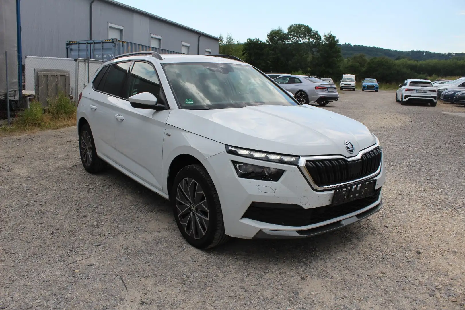 Skoda Kamiq 1.0 TSI Tour*LED*VIRT*8 FACH*KAMERA*LANE* Blanc - 1