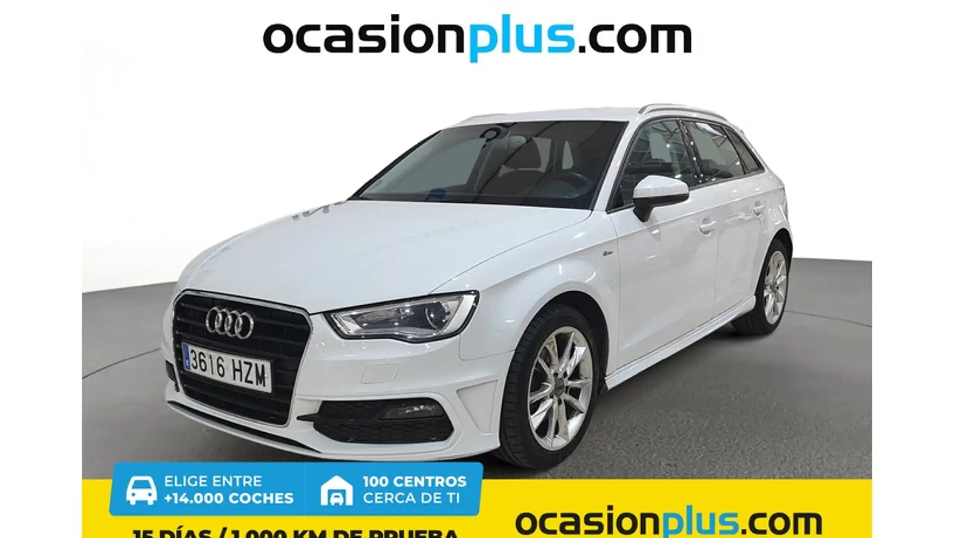 Audi A3 Sportback 1.6TDI CD Adrenalin S-T Blanco - 1