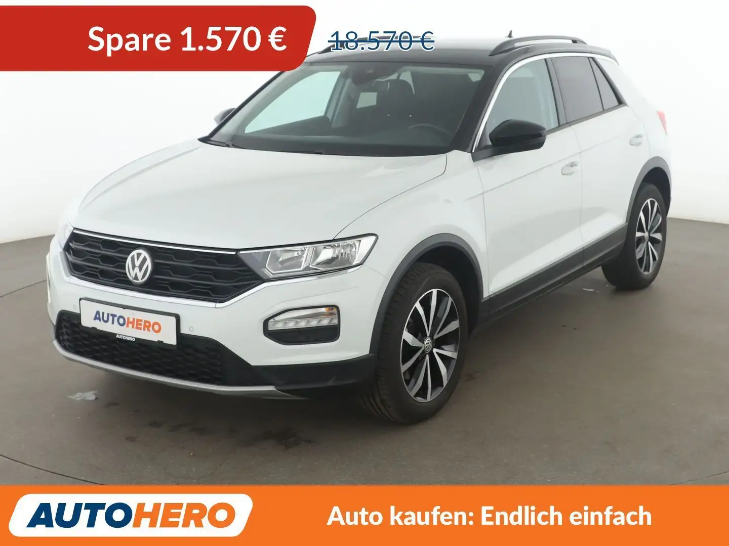 Volkswagen T-Roc 1.5 TSI ACT Style *ACC*PDC*SHZ* Weiß - 1