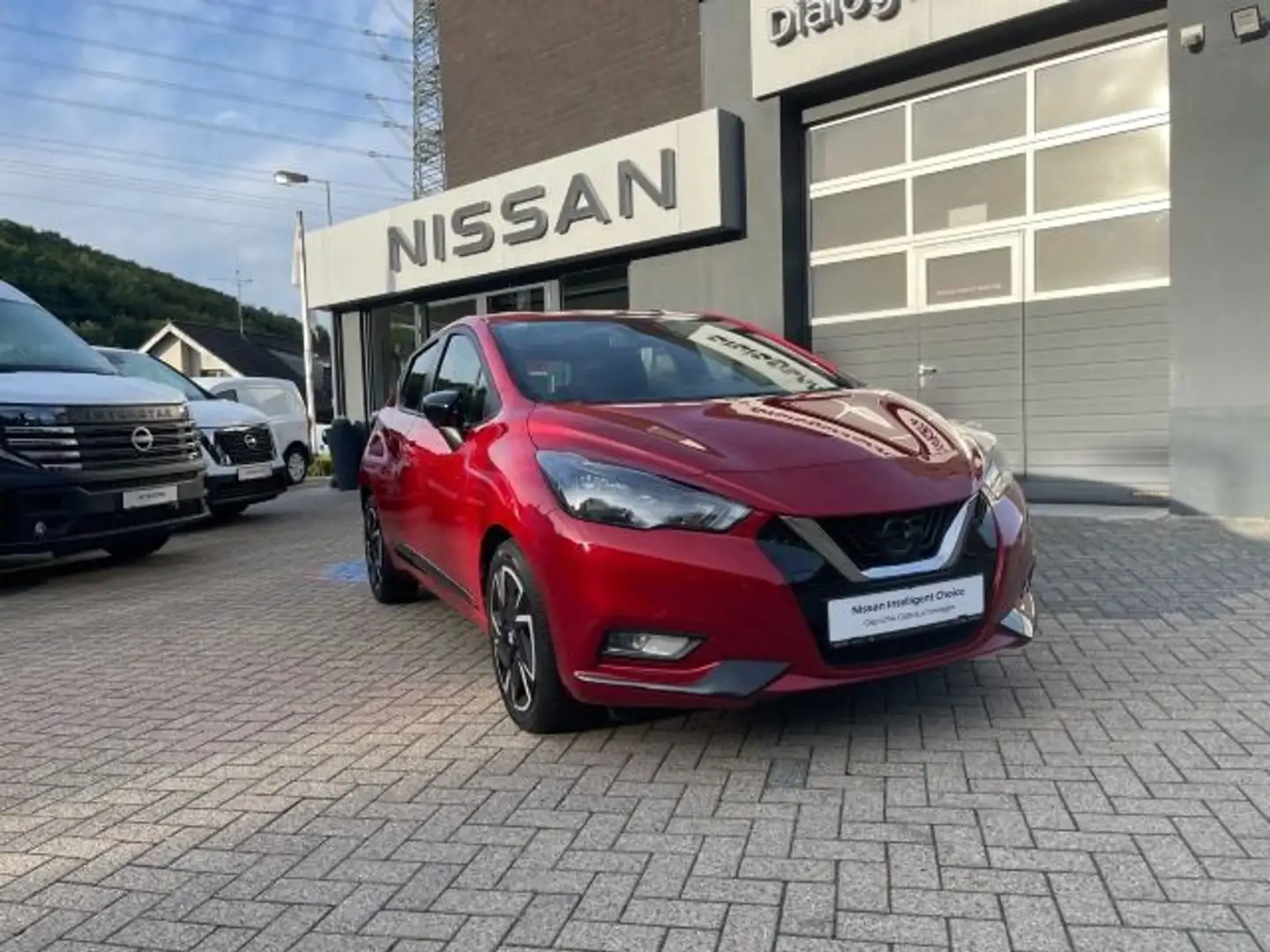 Nissan Micra 1.0 N-Design Klimaautomatik Kamera EPH SH Rot - 2
