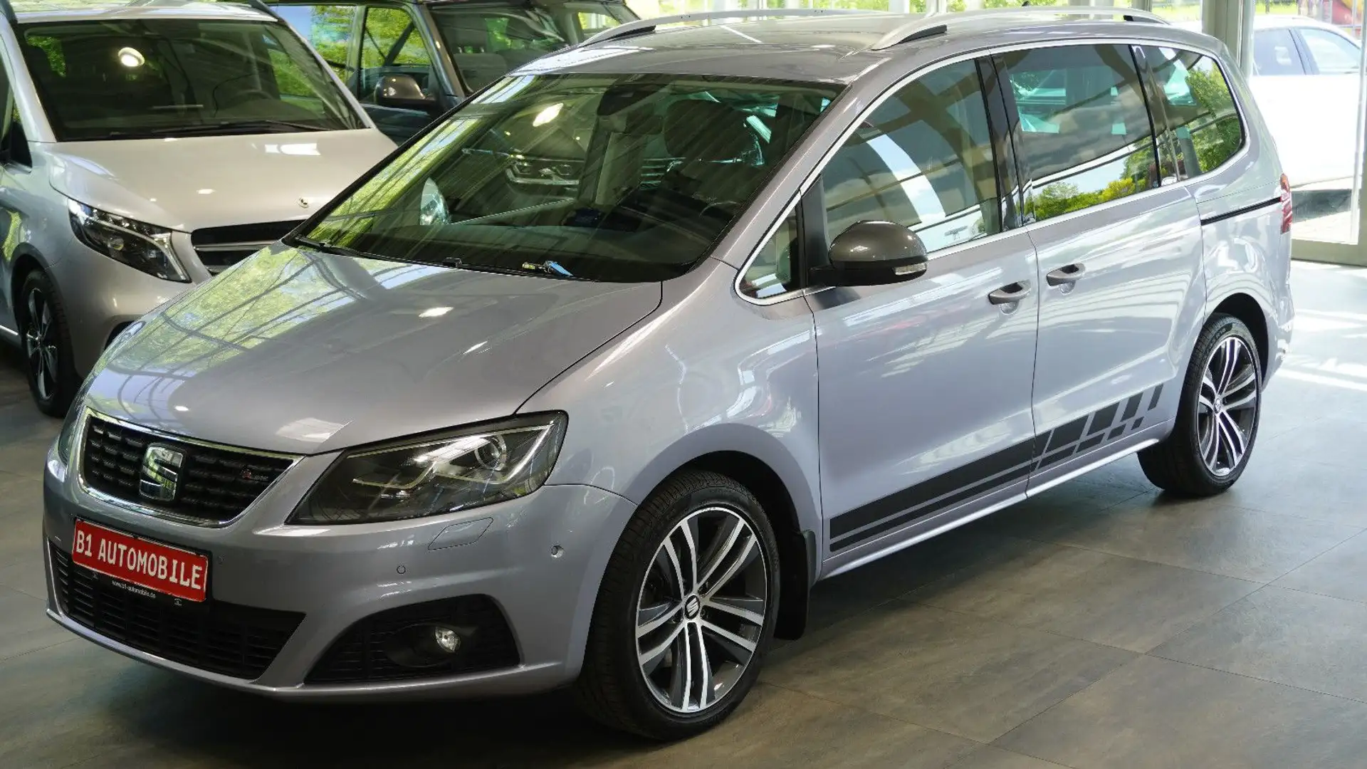 SEAT Alhambra FR-Line Allrad*ACC*AHK*STHZ*7-SITZ* Argent - 1