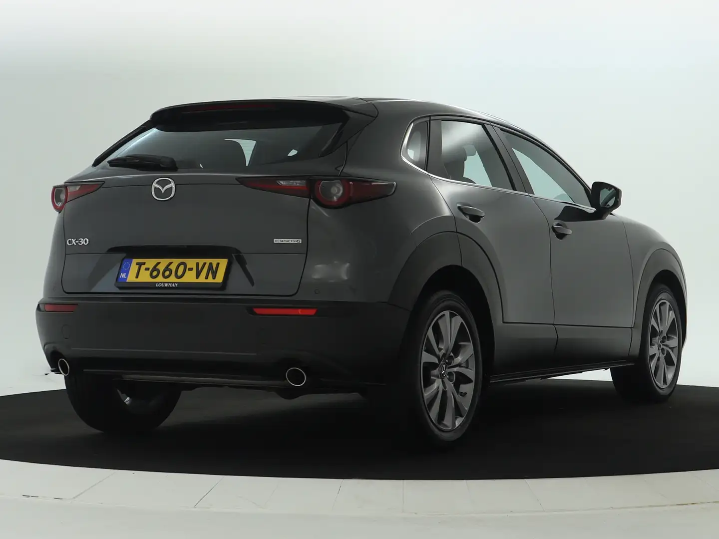 Mazda CX-30 2.0 e-SkyActiv-G M Hybrid Exclusive-line | Leder | Grijs - 2