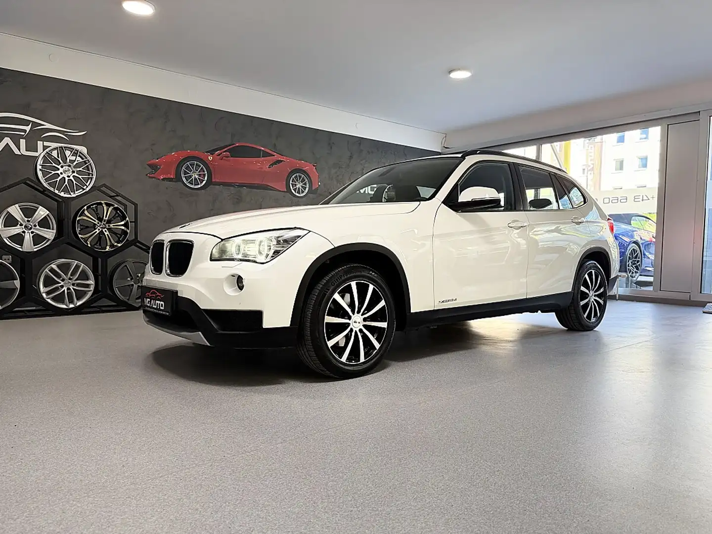 BMW X1 xDrive18d ALLRAD*NUR 66.666 KM*12 MONATE GARANT... Weiß - 1