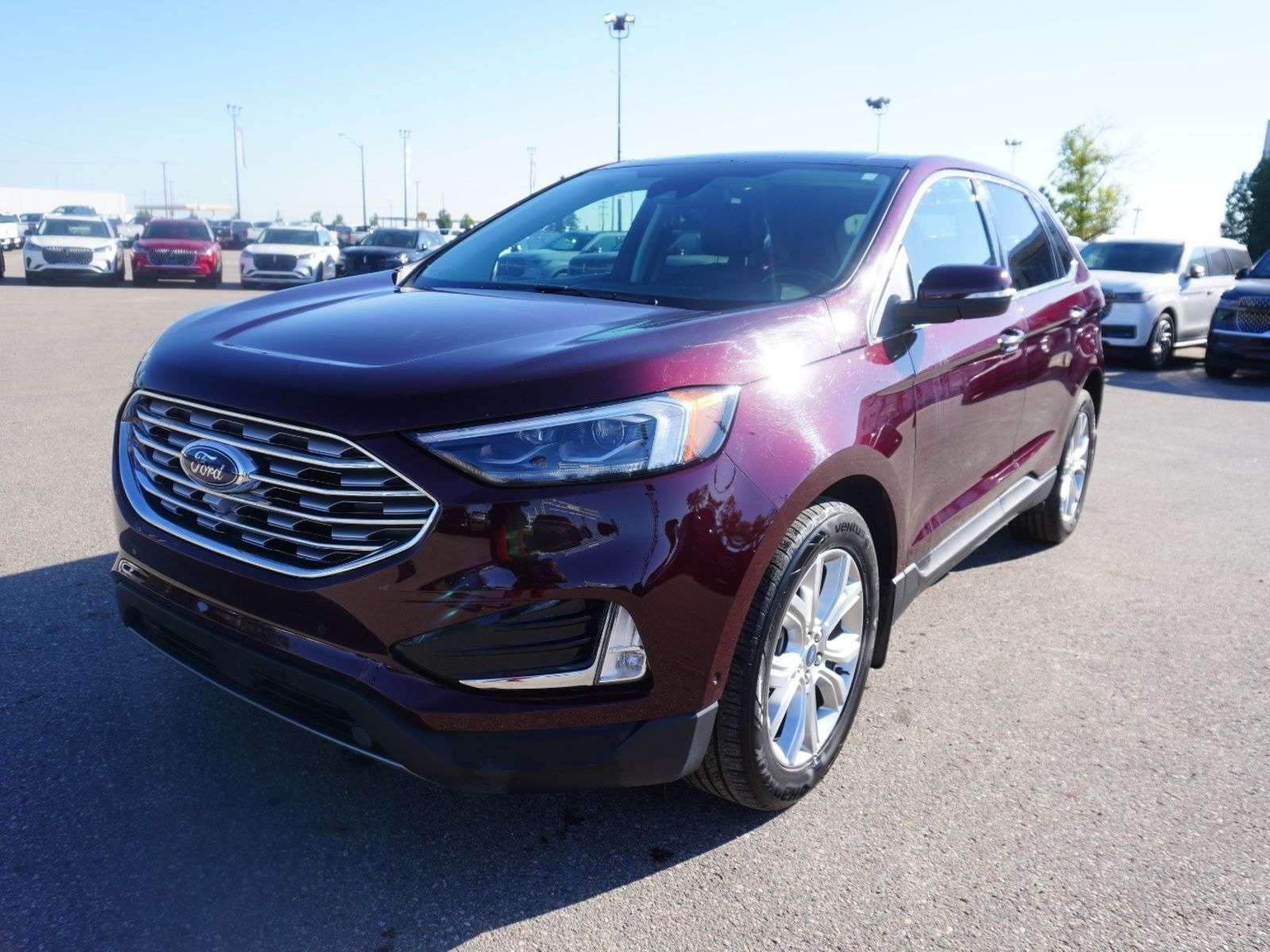 2021 Ford Edge TITANIUM 301A, COLD WEATHER PKG, AWD, LEATHER — снимка 1