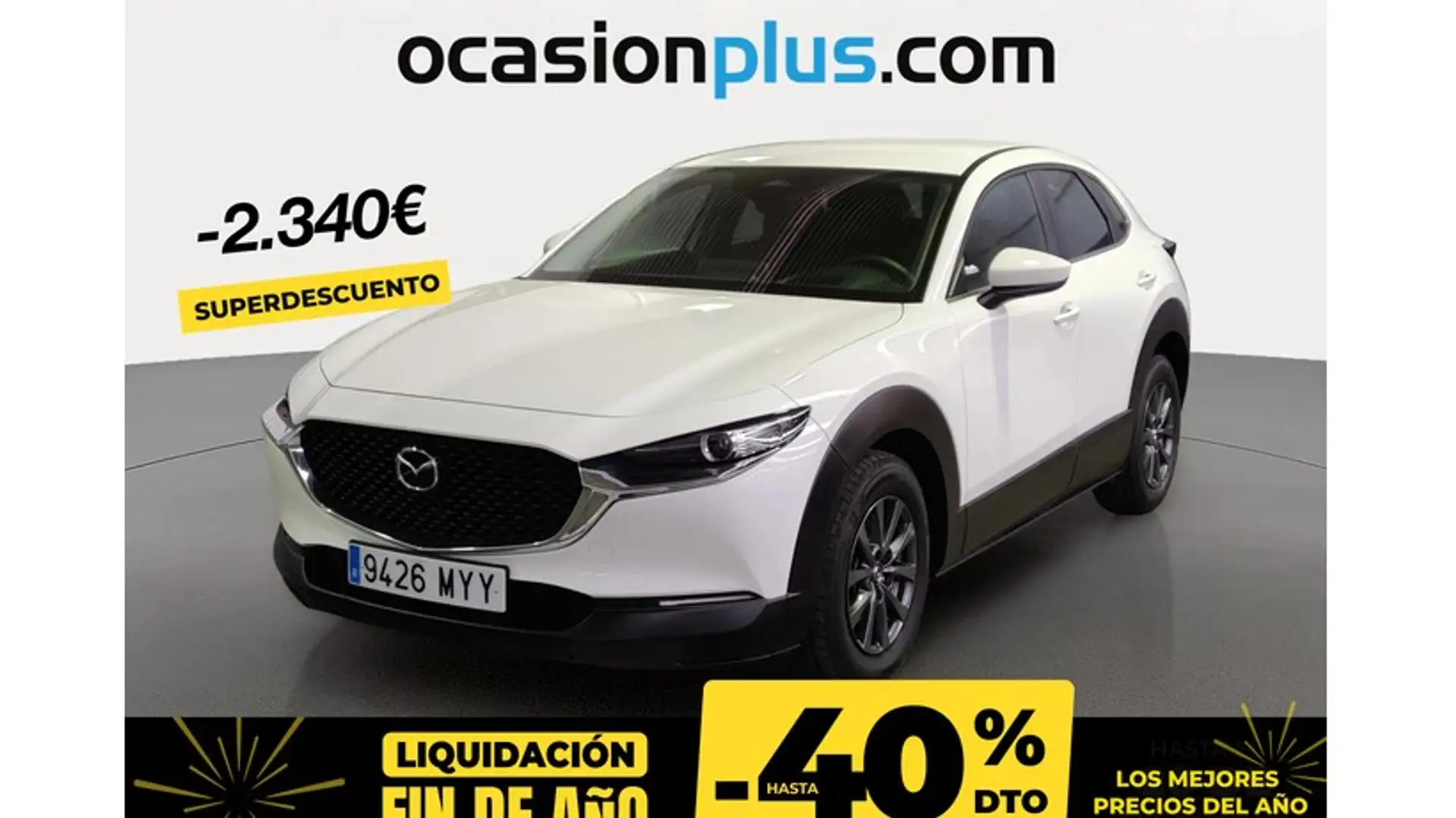 Mazda CX-30 2.5 e-Skyactiv-G Prime Line FWD Aut. 103kW Blanco - 1