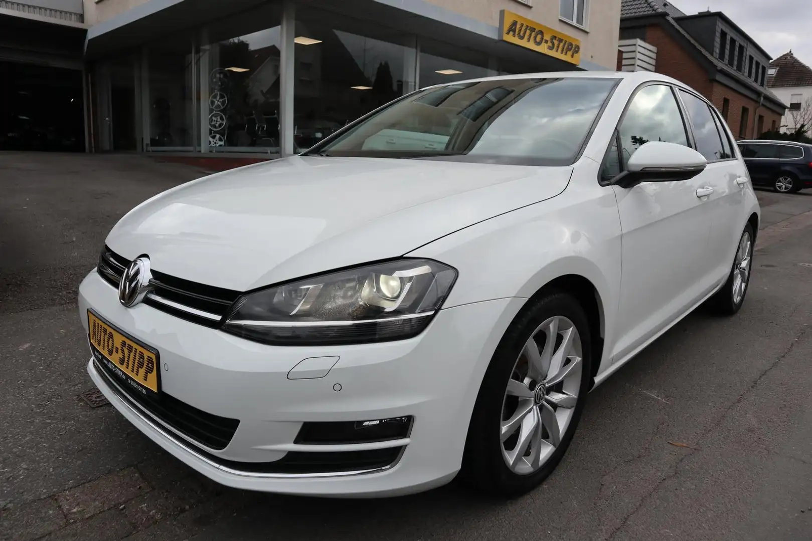 Volkswagen Golf 1.4 TSI Highline NAV TEMP XENON SITZH BLUET Blanc - 1