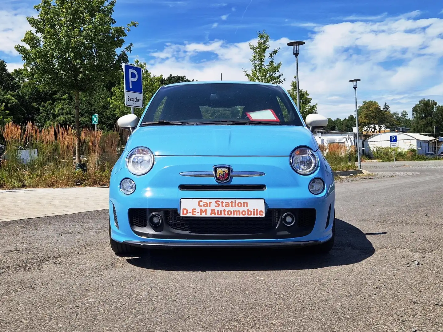 Abarth 500 500 /PDC /Euro5/Klima/Euro5/Weiße Alufelgen/ABS Blau - 2