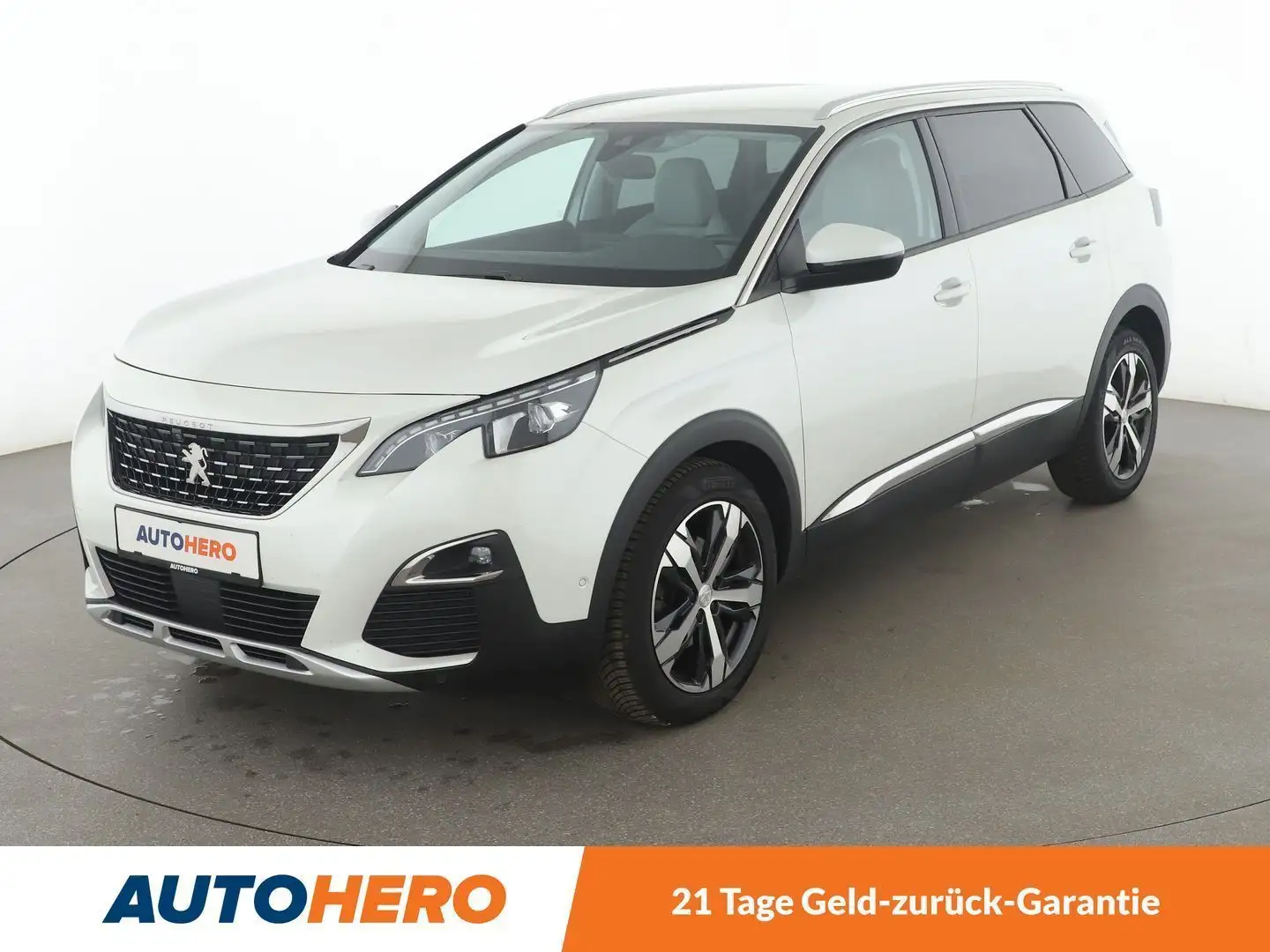 Peugeot 5008 1.5 Blue-HDi Allure Aut*NAVI*LED*TEMPO*CAM*PDC*SHZ Weiß - 1