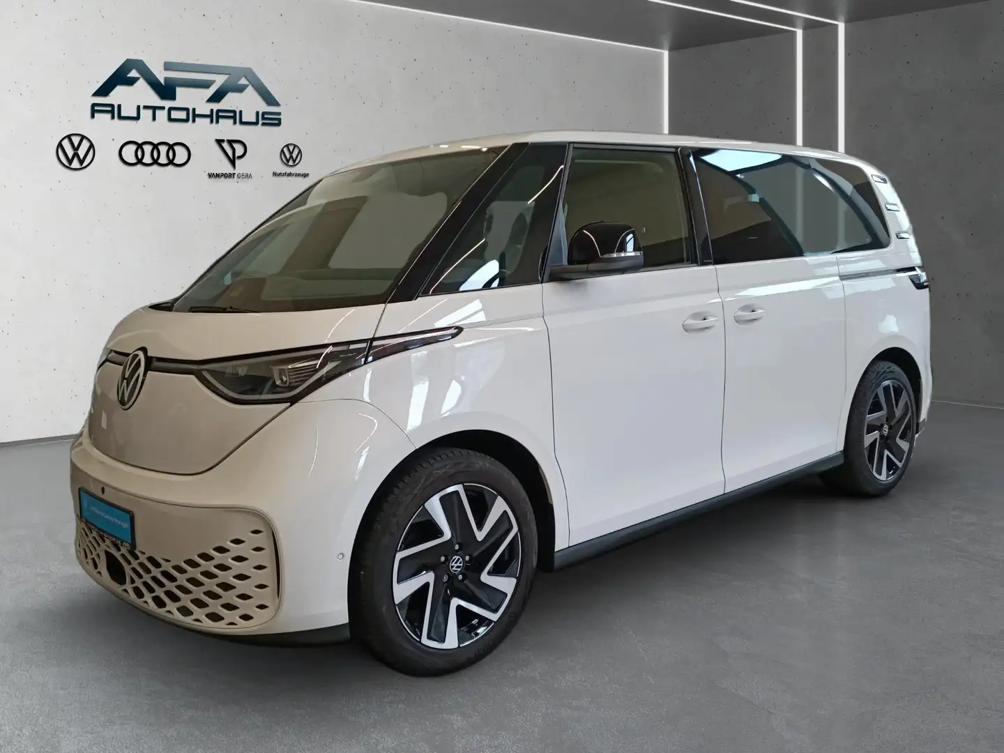 Volkswagen ID. Buzz ID.Buzz Pro 82kWh AHK*IQ.Light*NaviPro*ACC*360° Blanc - 2