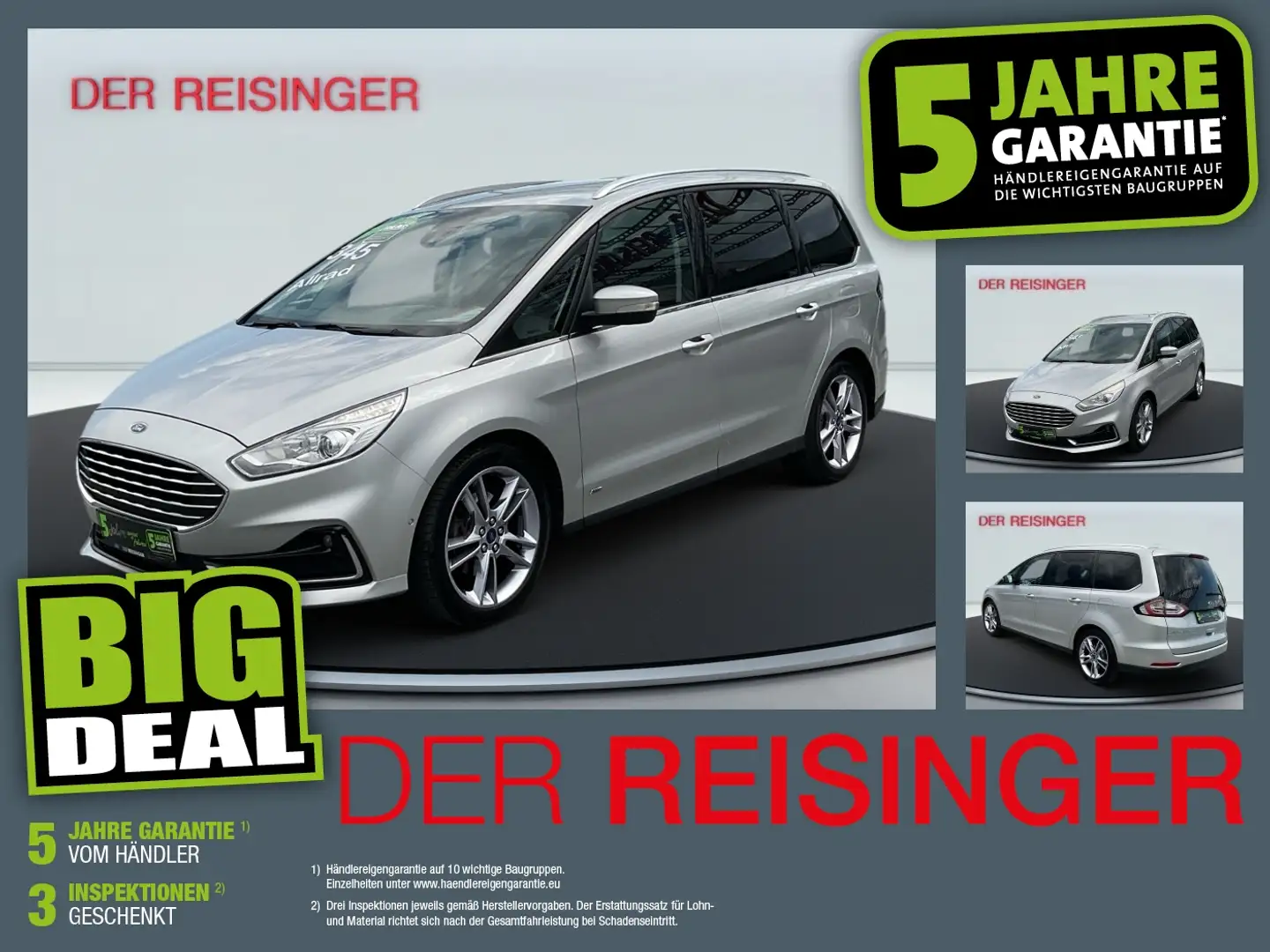 Ford Galaxy ALLRAD Titanium Aut. Argent - 1