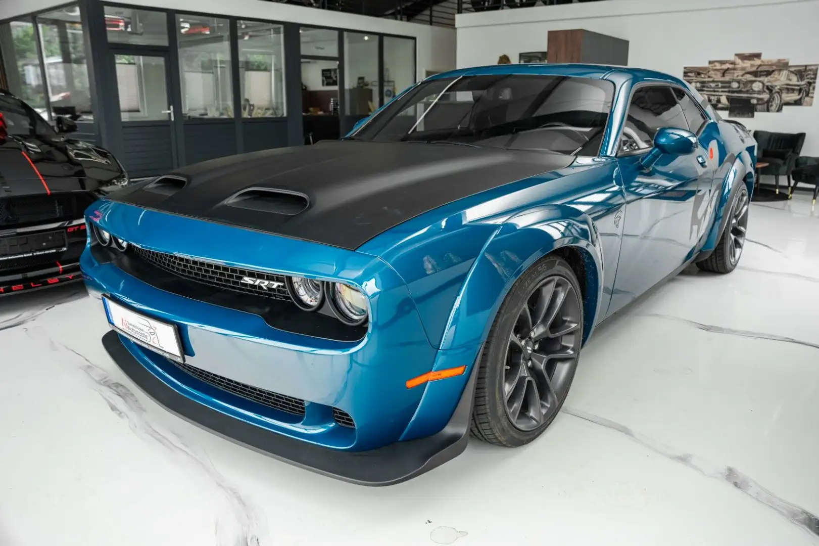 Dodge Challenger 6,4 SRT SCAT PACK NAV ALPINE WIDEBODY Azul - 1