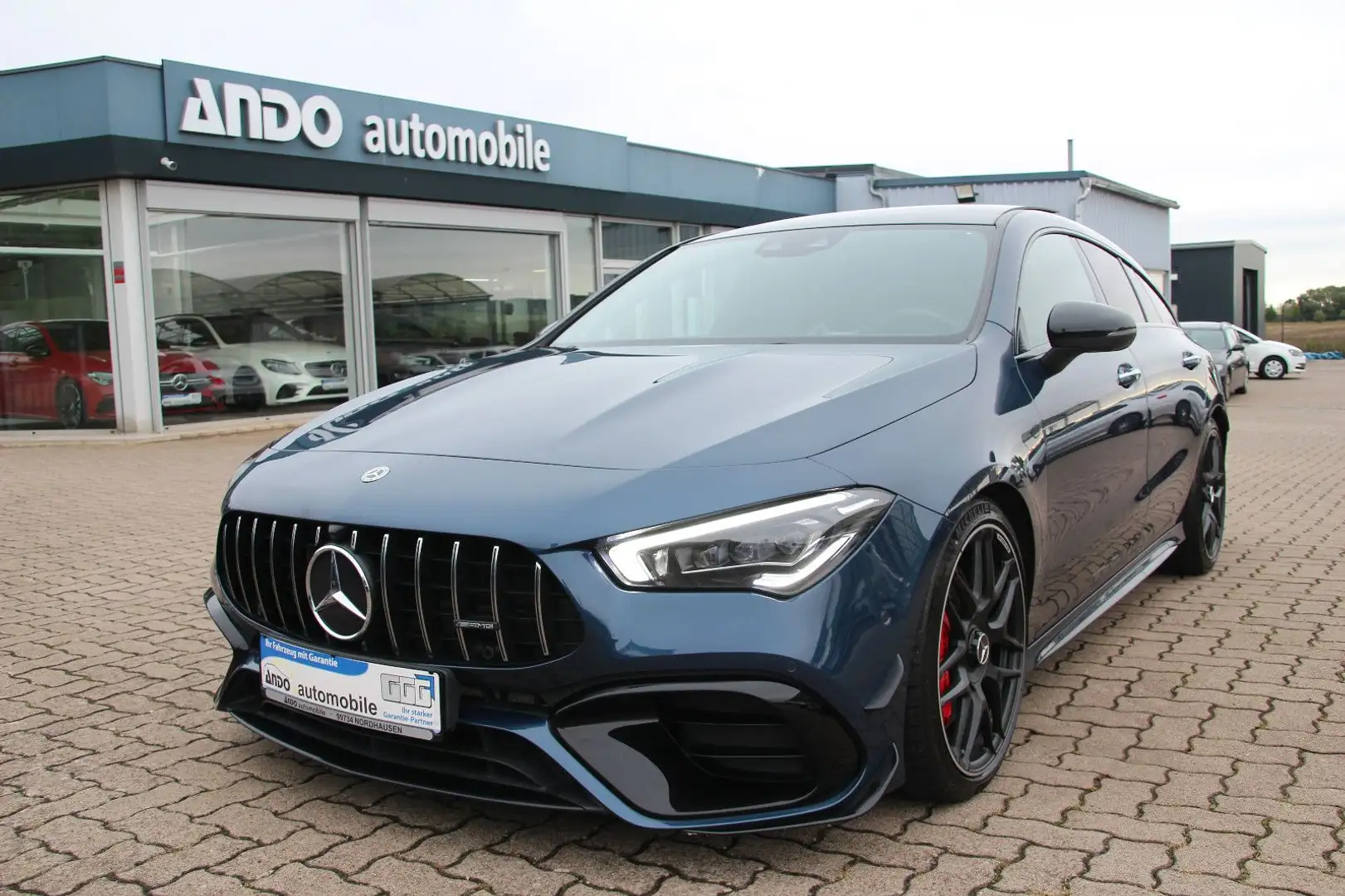 Mercedes-Benz CLA 45 AMG CLA 45 S AMG SB 4M AERO*PERFORMANCE/HUD/Pano/360 Blau - 1