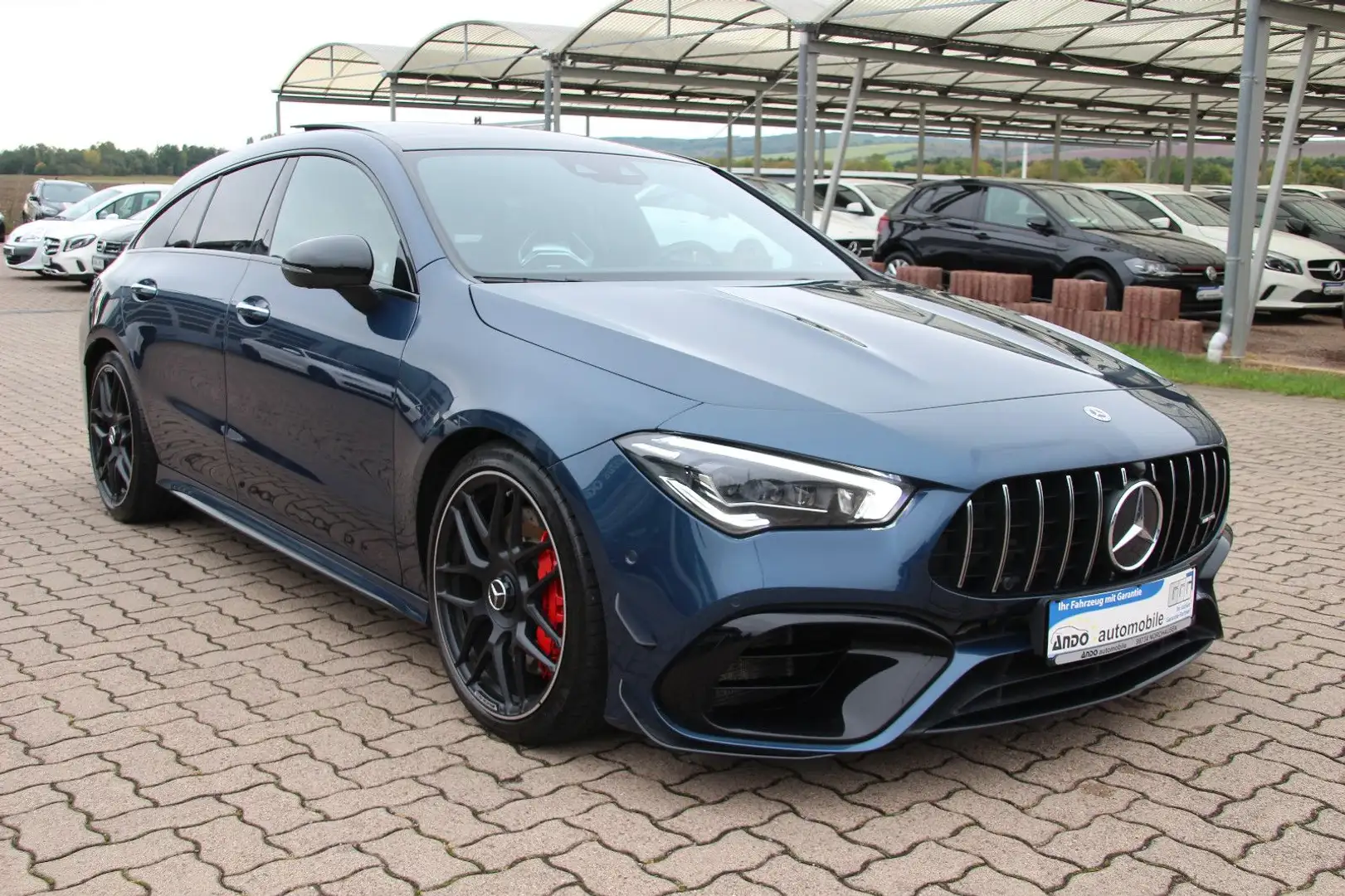 Mercedes-Benz CLA 45 AMG CLA 45 S AMG SB 4M AERO*PERFORMANCE/HUD/Pano/360 Blau - 2