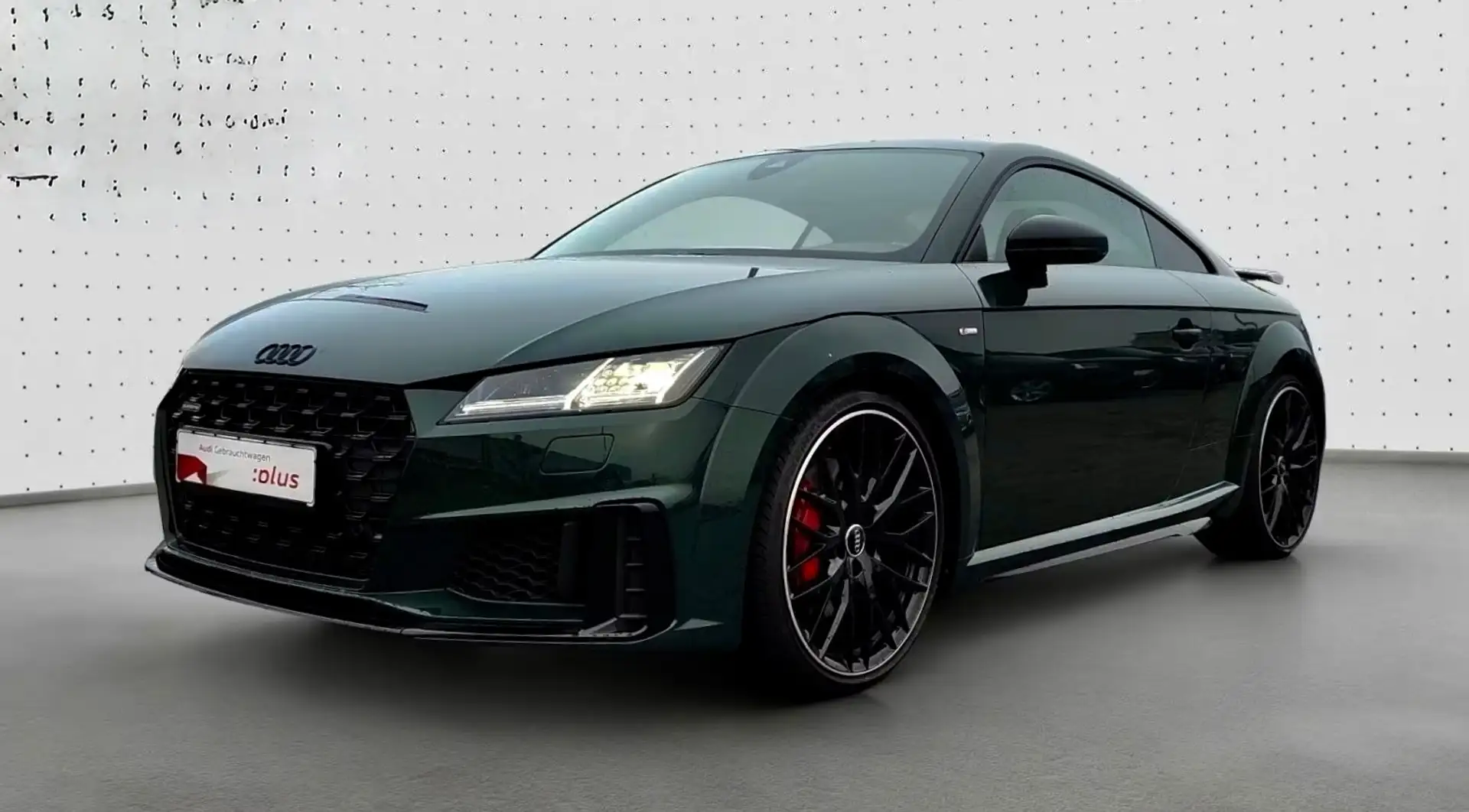 Audi TT Coupe*Q*S-Line Competition+*Uff Audi 🇩🇪 Vert - 1