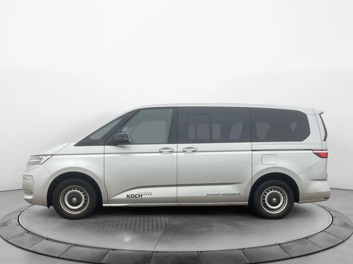 Volkswagen T7 Multivan lang TDI 110 kw IQ Light Navi AHK Zilver - 2