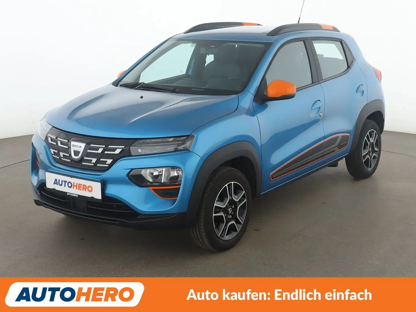 Dacia Spring electric drive 33 kW Comfort Plus Aut.*NAV*TEMPO* Bleu - 1