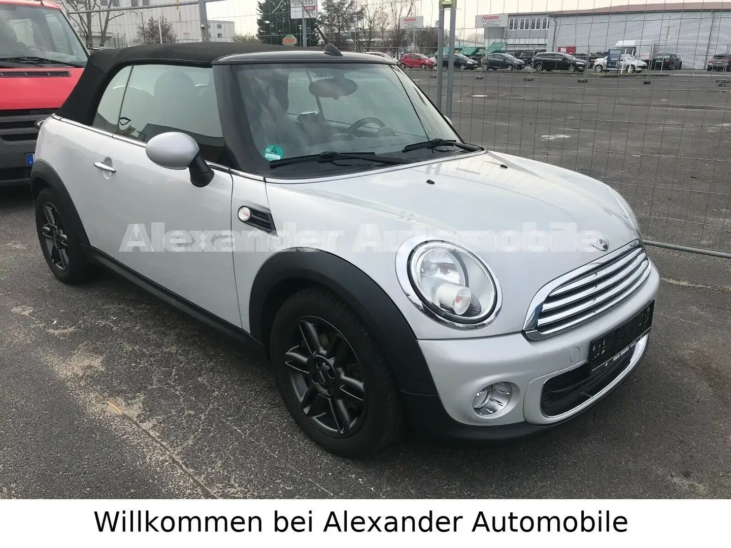 MINI One Cabrio Leder Euro.5 .TÜV .Neu Zilver - 1