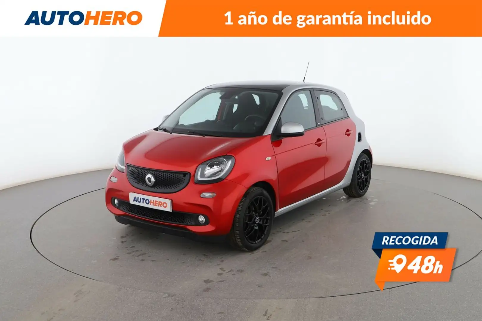 smart forFour 0.9 Turbo Basis passion Rojo - 1