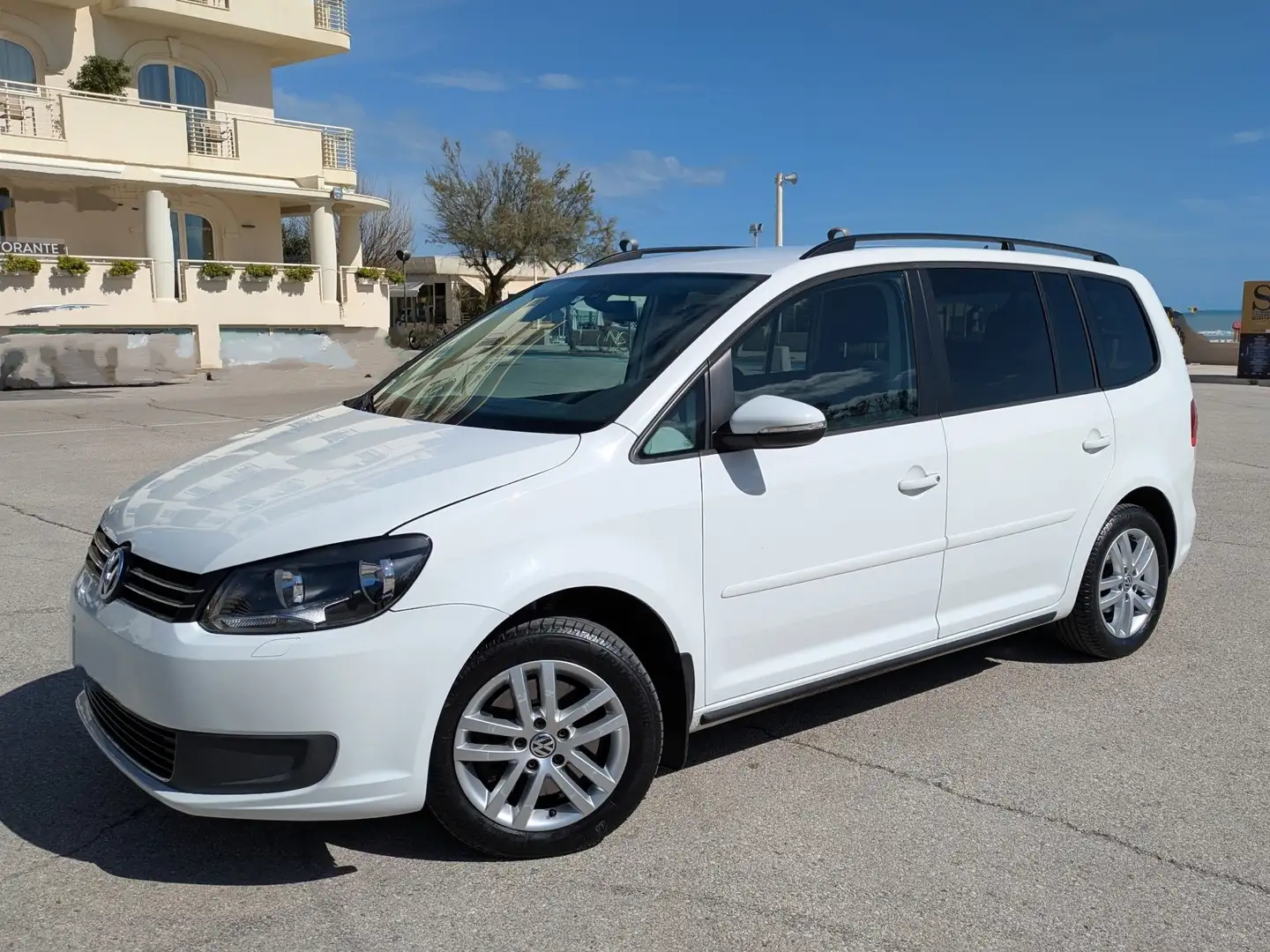Volkswagen Touran Touran Ecofuel 1.4tsi 150cv Bianco - 1
