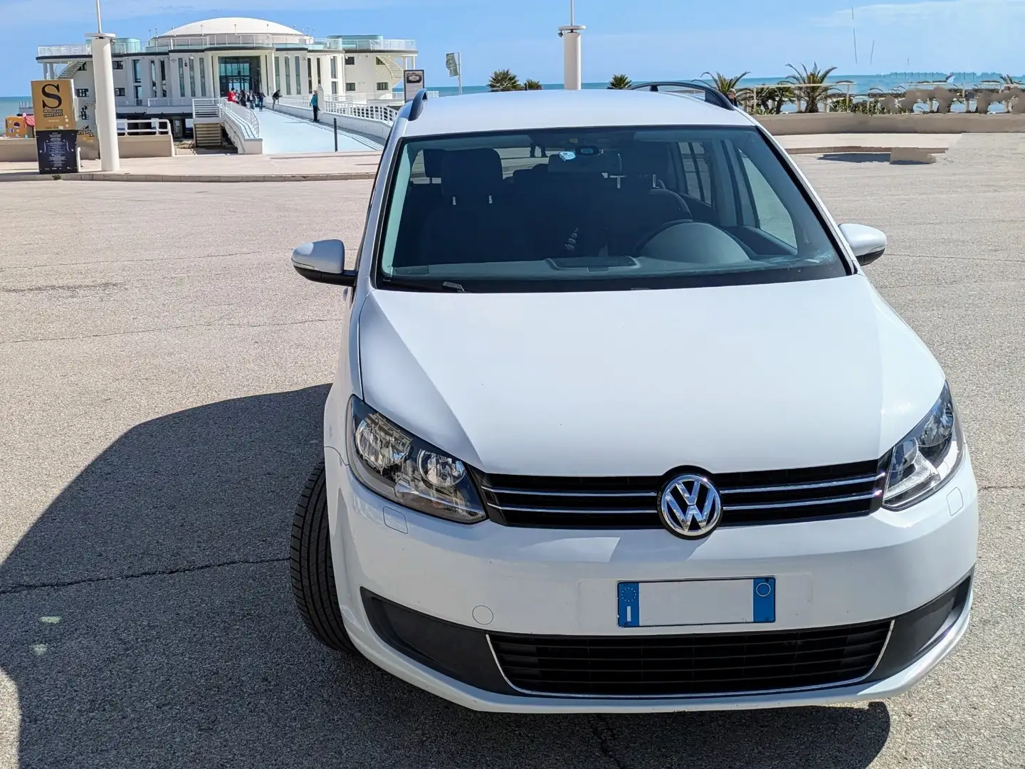 Volkswagen Touran Touran Ecofuel 1.4tsi 150cv Bianco - 2