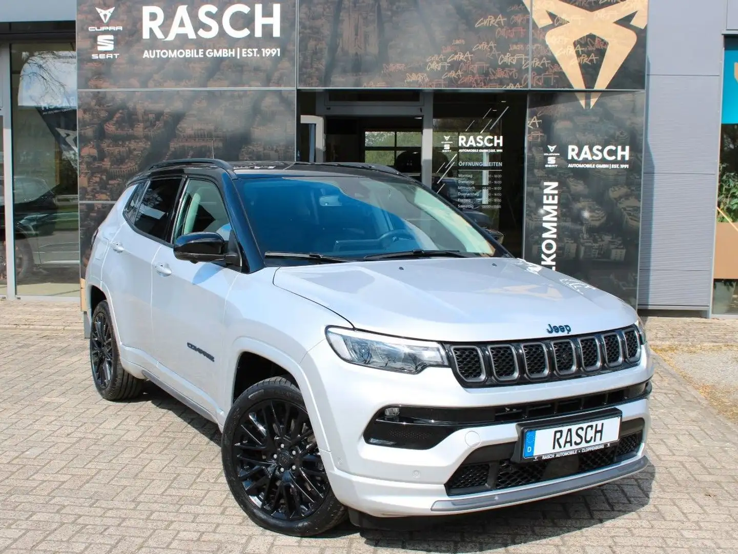 Jeep Compass S 1.3 Plug-In Hybrid 4WD +LEDER+ACC+NAVI Argent - 2