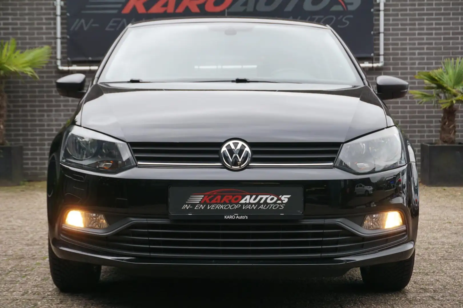 Volkswagen Polo 1.0 Comfort Navi Carplay Clima Stoelv 1e Eig Zwart - 2