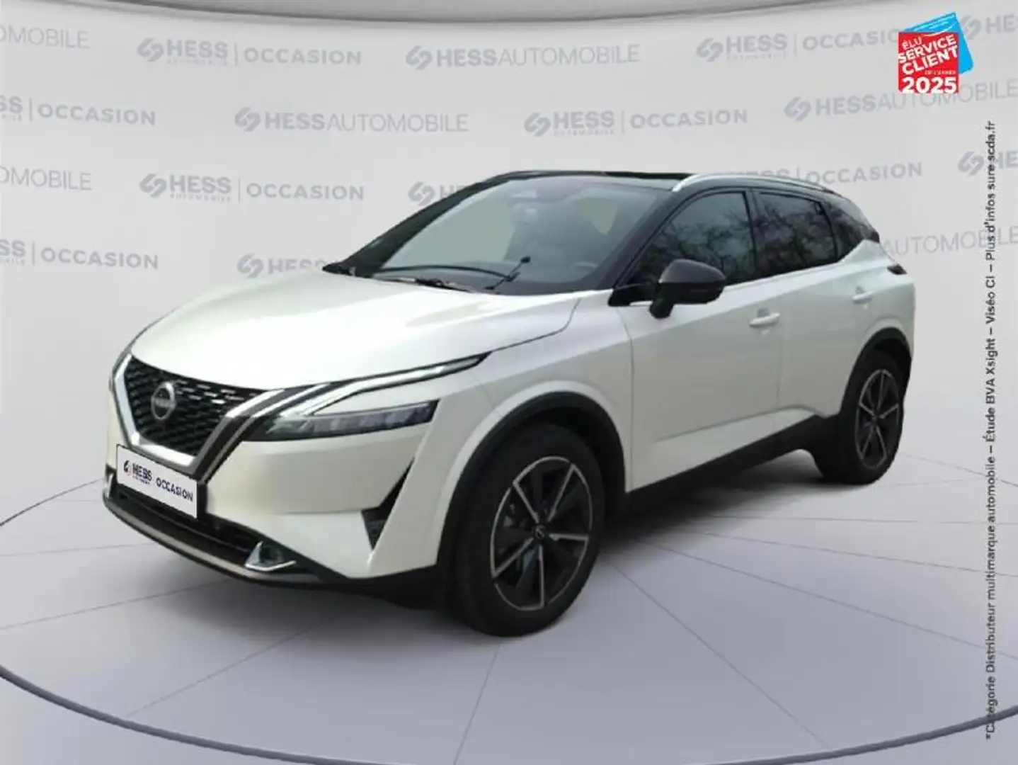 Nissan Qashqai 1.3 Mild Hybrid 158ch Tekna Xtronic Blanc - 1