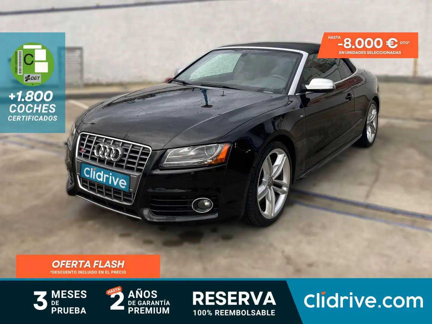 Audi S5 Cabrio 3.0 TFSI 333cv quattro S tronic Nero - 1