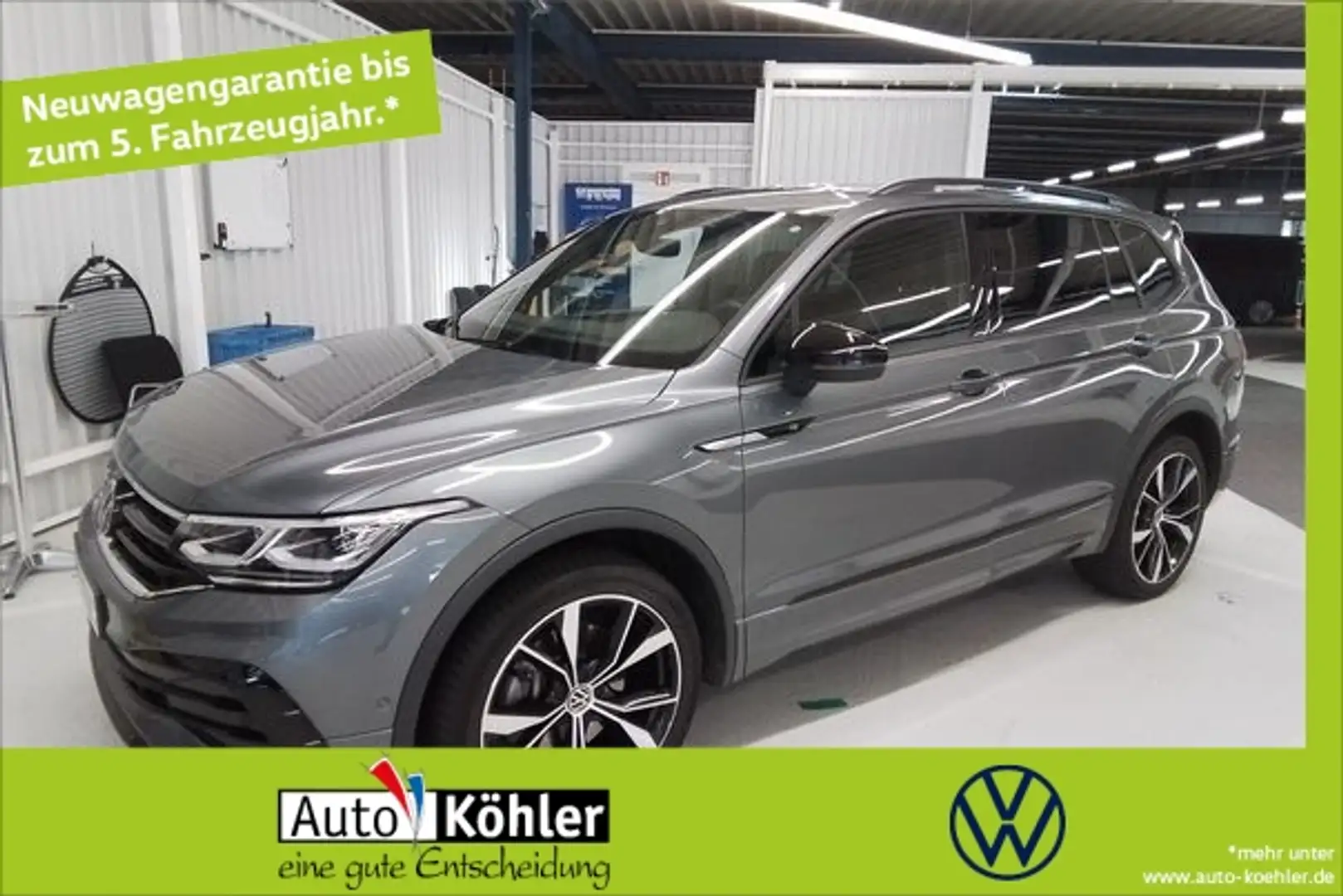 Volkswagen Tiguan Allspace R-Line TDi Standheizung m Funkfer Schwarz - 1
