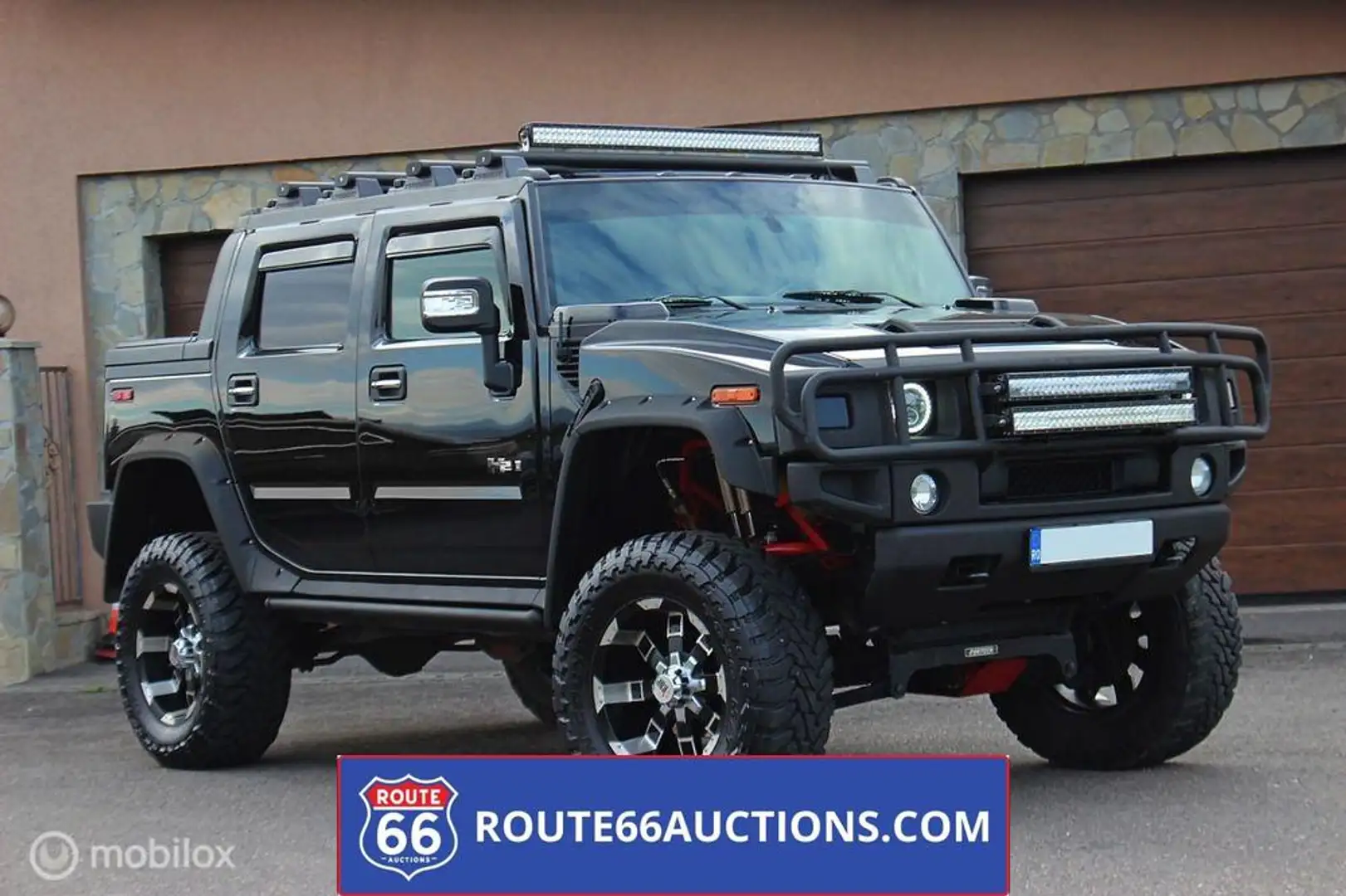 HUMMER H2 SUT | 2008 | Route 66 Auctions Zwart - 1