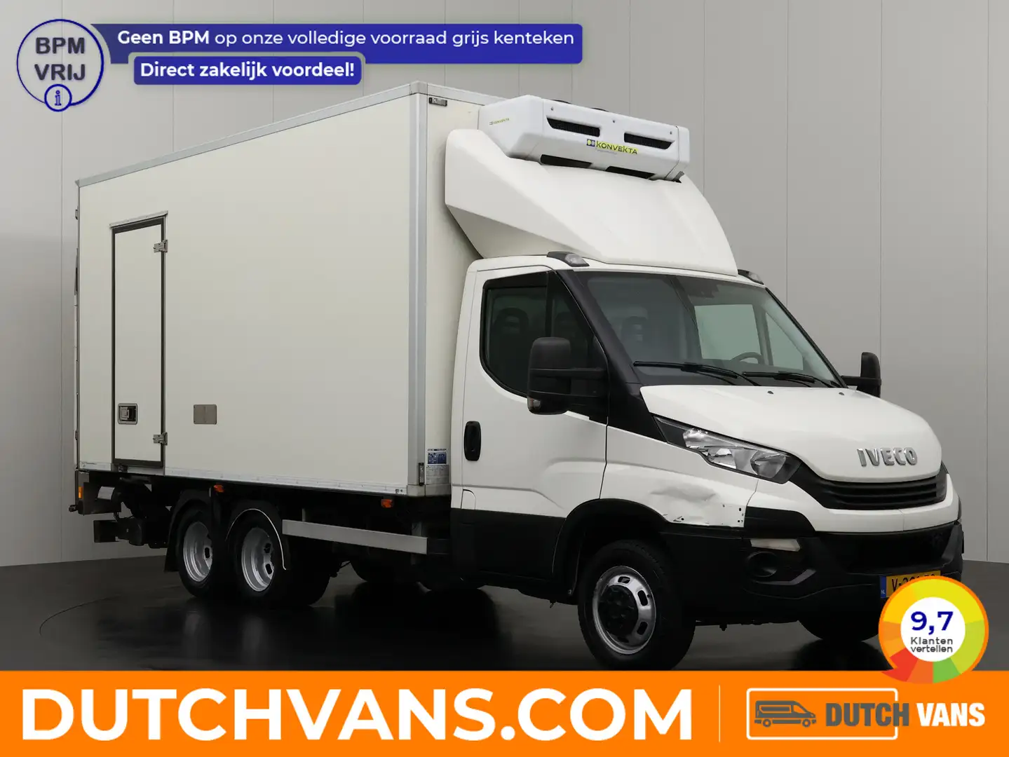 Iveco Daily 40C18 BE-Clixstar Koelbakwagen | Laadklep | 12/220 Wit - 1