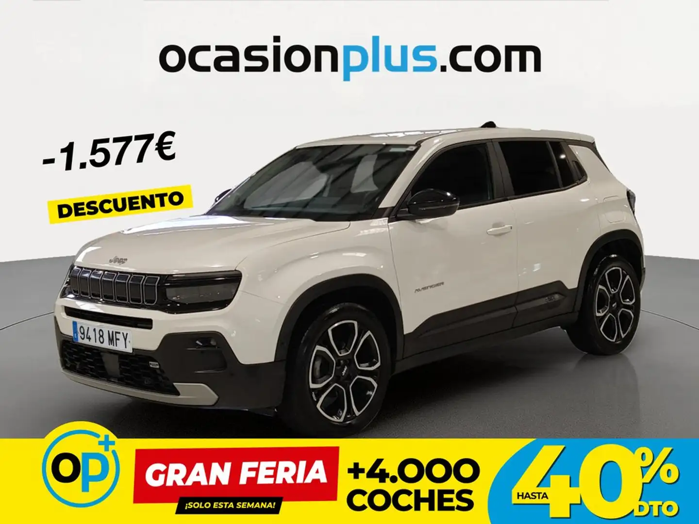 Jeep Avenger 1.2 Summit 74KW Blanco - 1