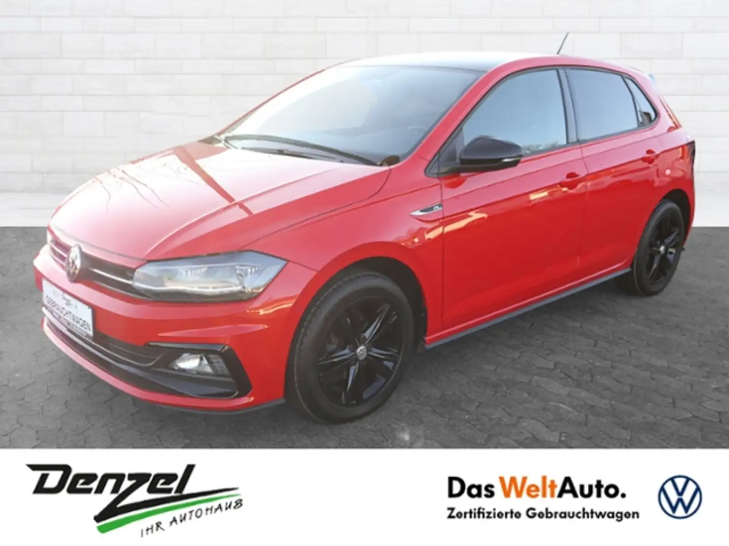 Volkswagen Polo Highline *R-Line* 1.0 TGI ACC/APP/KAMERA Rouge - 2