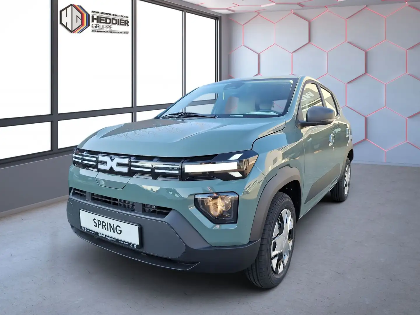 Dacia Spring Electric Expression 45 *Klima*DAB+ Radio* Grün - 1