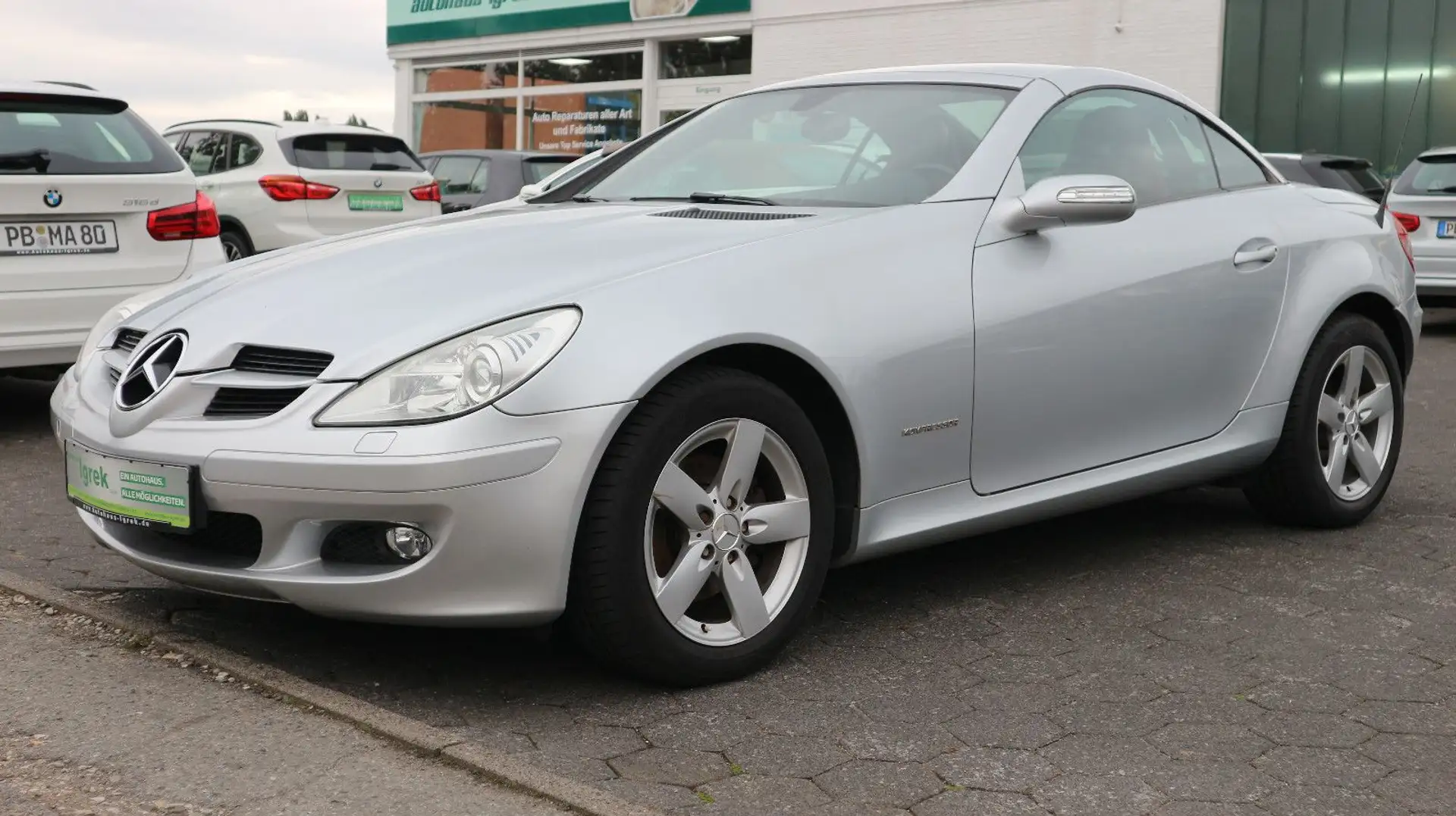 Mercedes-Benz SLK 200 Roadster Kompressor Argent - 1