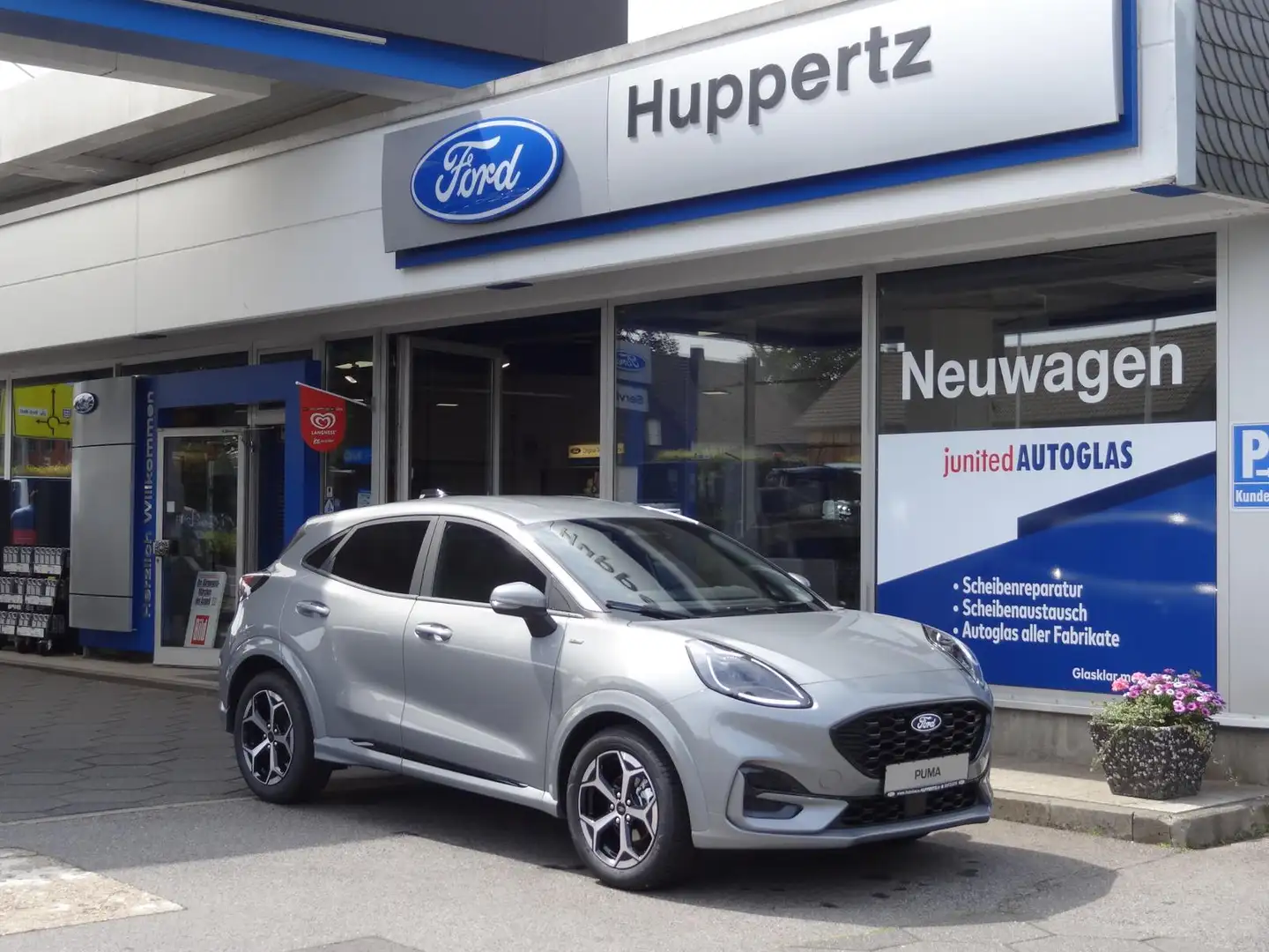 Ford Puma 1.0 ST-Line FACELIFT AUT RFK PDC SHZ LED Argento - 1