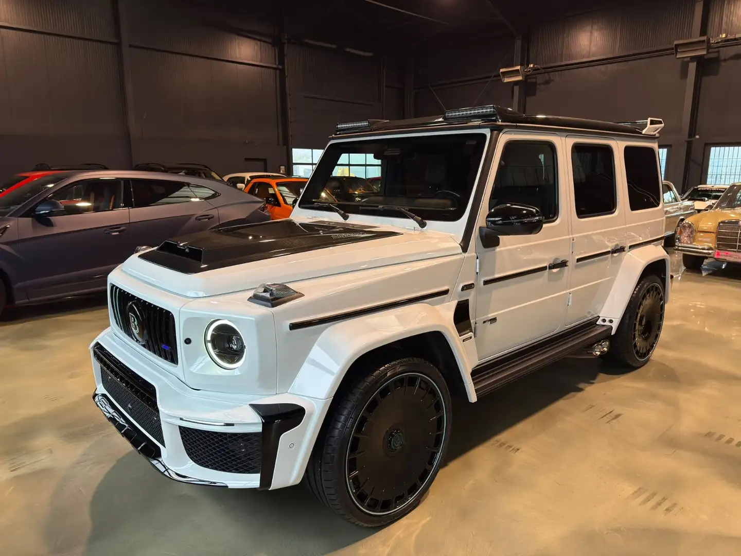 Mercedes-Benz G 63 AMG G63 AMG BRABUS 800/BRABUS FINE LEATHER TIFFANY Blanc - 1