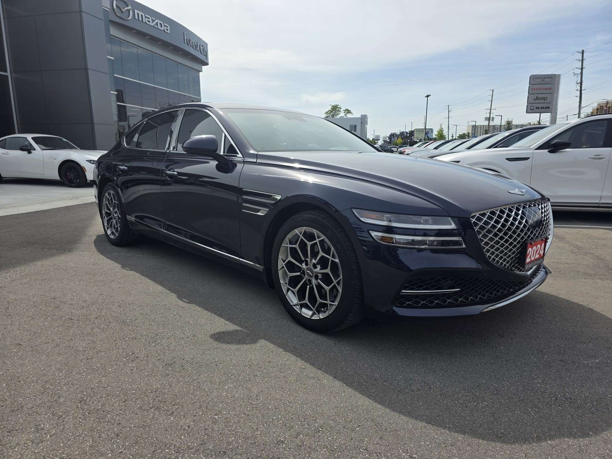 2024 Genesis G80 2.5T Advanced 4dr All-Wheel Drive Sedan — снимка 1