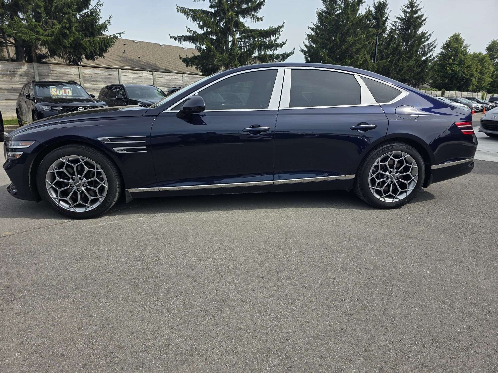 2024 Genesis G80 2.5T Advanced 4dr All-Wheel Drive Sedan — снимка 1