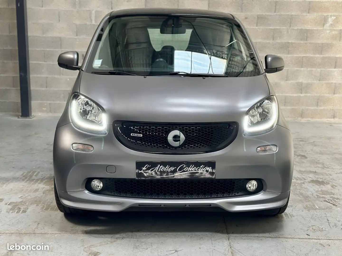 smart forTwo Brabus Xclusive SIEGES CHAUFFANTS SON JBL GARANTIE Gris - 2