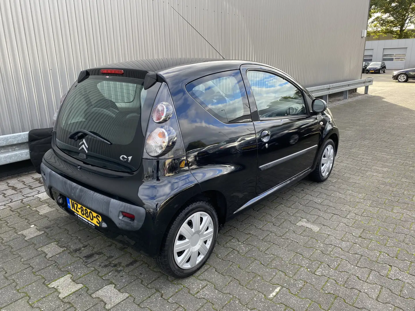 Citroen C1 1.0-12V Ambiance Elec.ramen, Centr.vergr, & Nieuwe Zwart - 2