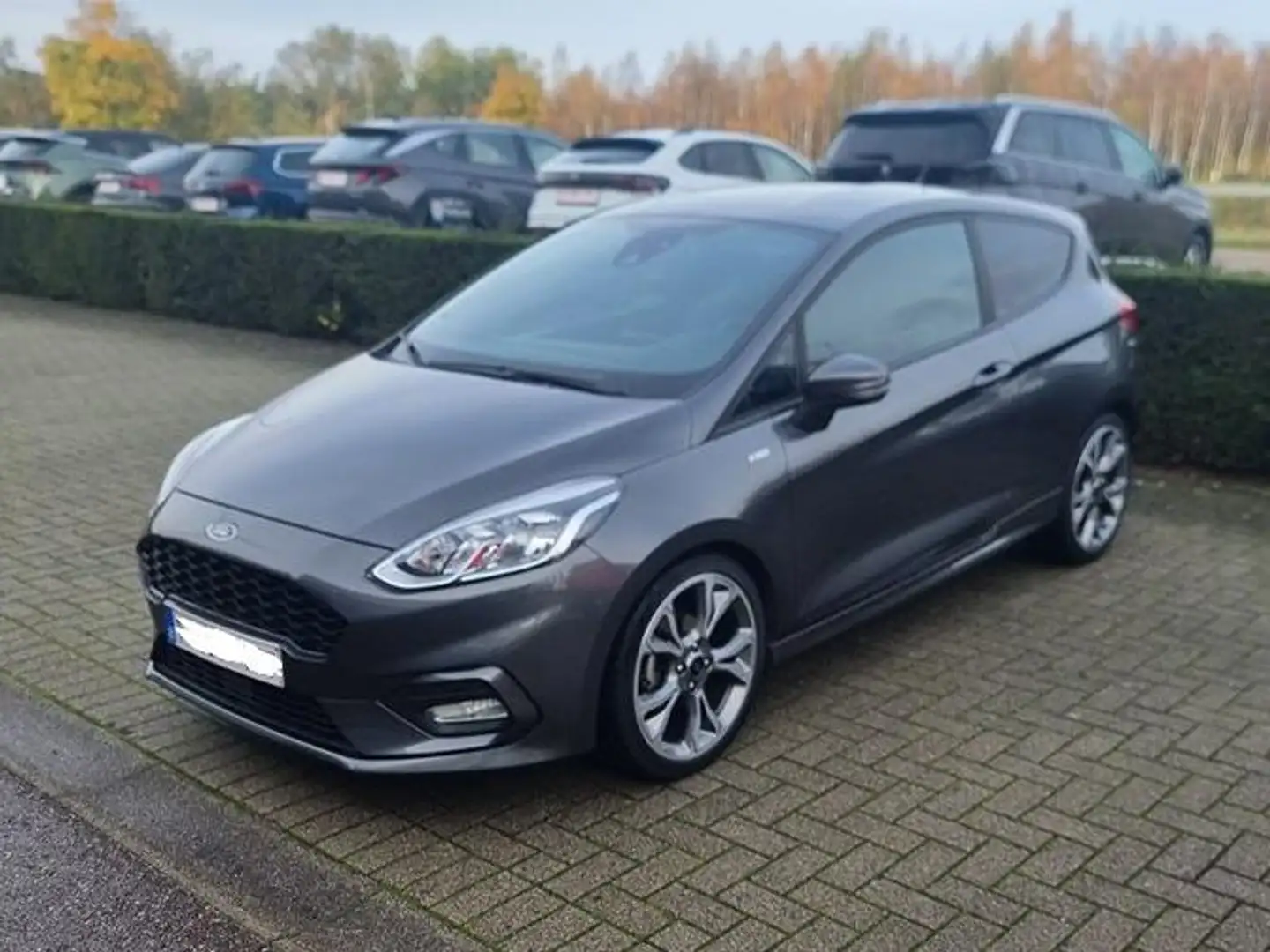 Ford Fiesta 1.0 EcoBoost 103 KW-140PK ST LINE Gris - 2
